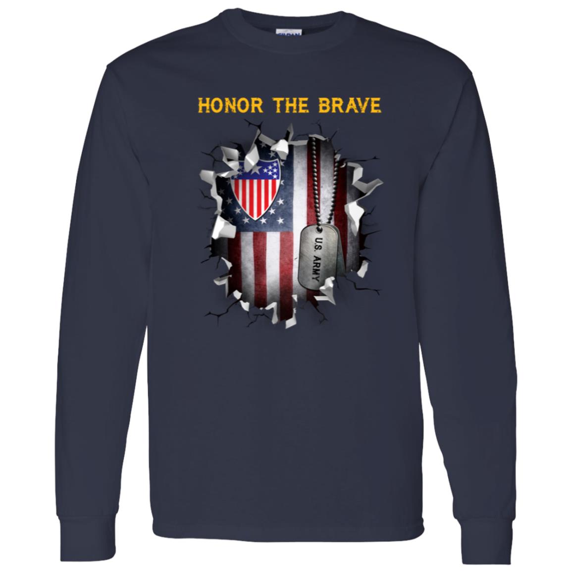 US Army Adjutant General  - Honor The Brave Front Shirt
