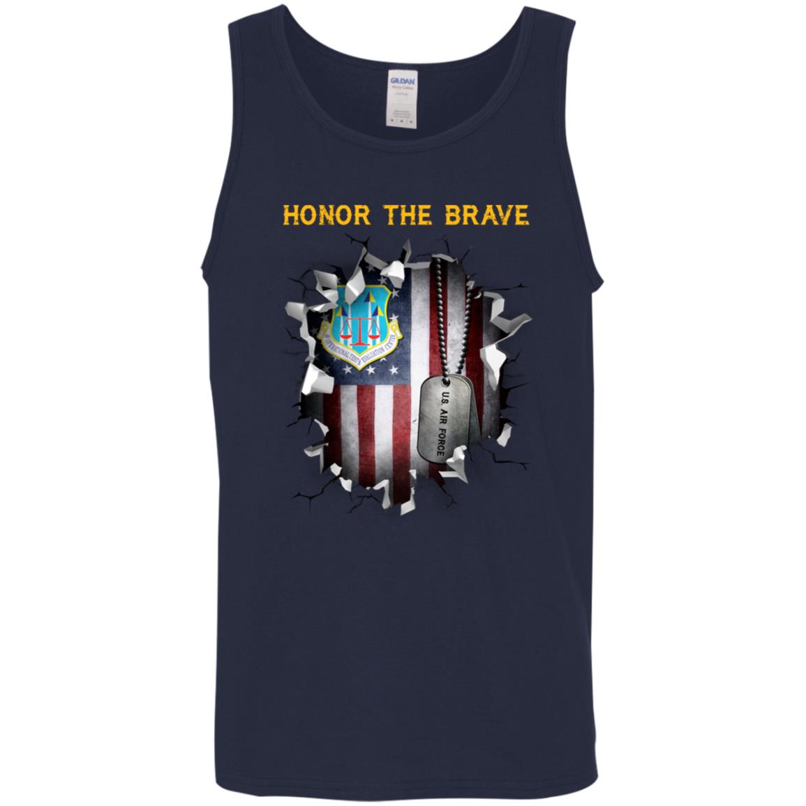 US Air Force Operational Test and Evaluation Center - Honor The Brave Front Shirt