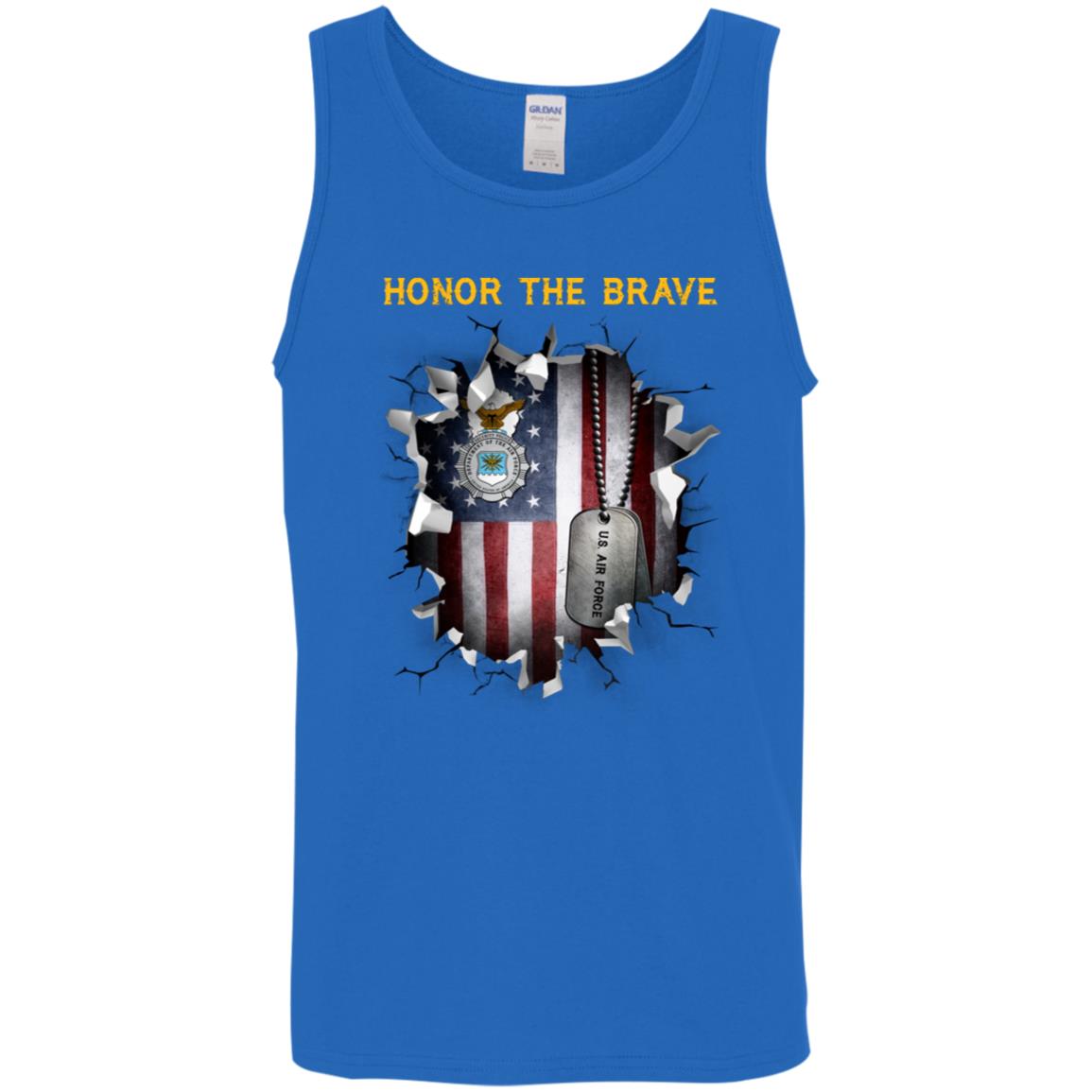 US Air Force Security Police - Honor The Brave Front Shirt