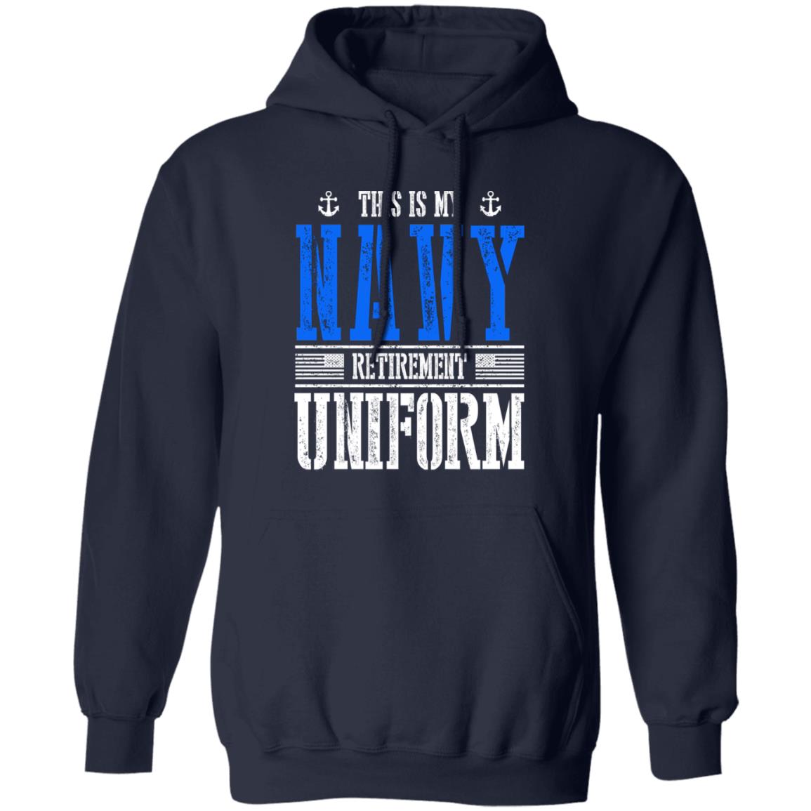 US Navy Retirement Uniform Front Shirt