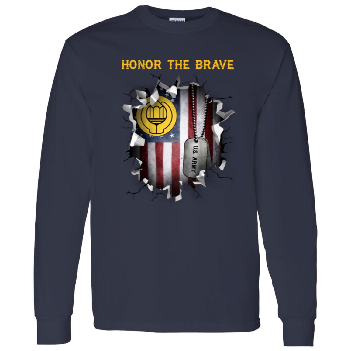 US Army Chaplain Assistant  - Honor The Brave Front Shirt