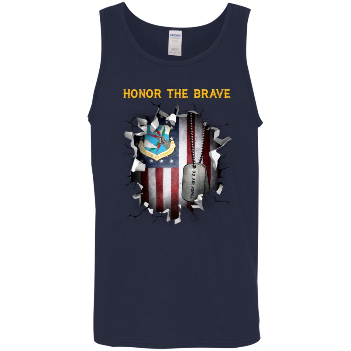 US Air Force Strategic Air Command - Honor The Brave Front Shirt