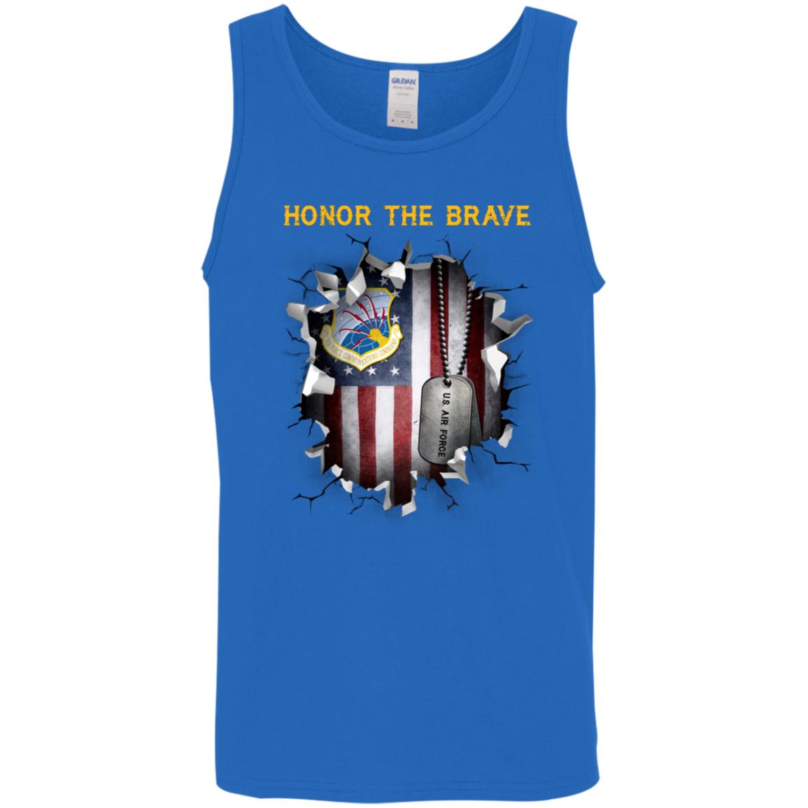 US Air Force Communications Command - Honor The Brave Front Shirt