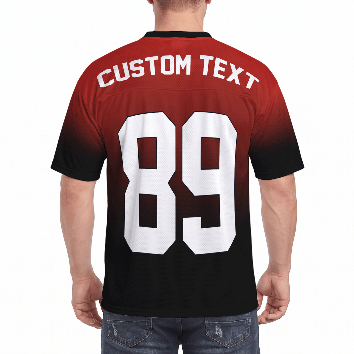 USMC Military Jersey Custom Rank Name Text and Personalized Number