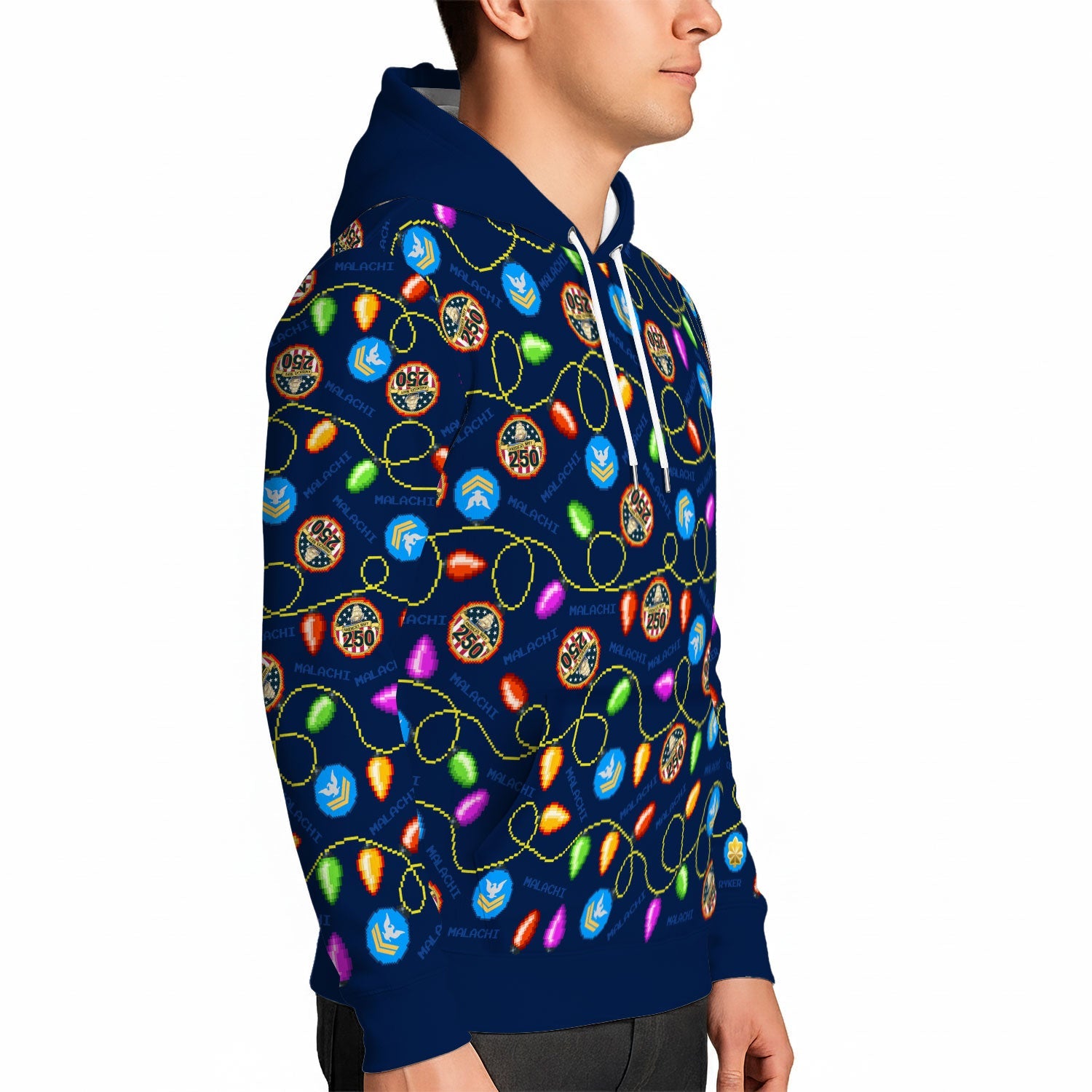 Personalized US Navy 3D All Over Print Hoodie KAH3D01