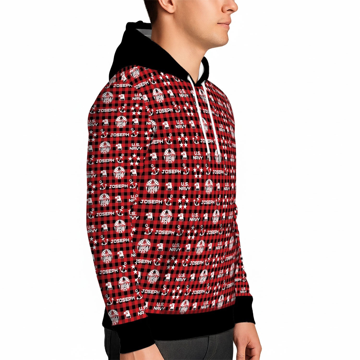 Personalized US Navy 3D All Over Print Hoodie KAH3D02