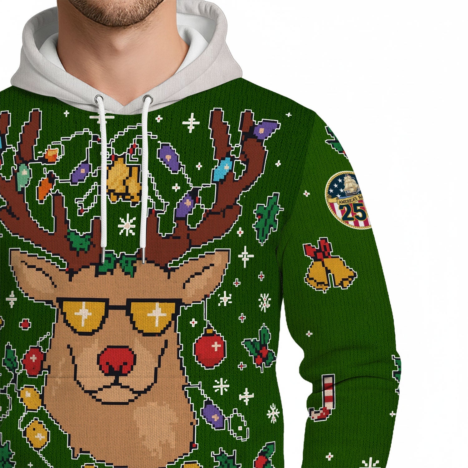 America's Navy Forged By The Sea 3D All Over Print Hoodie Xmas