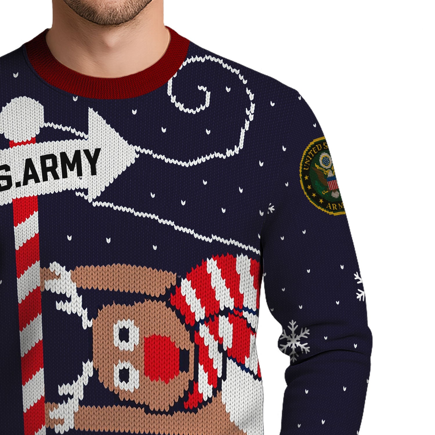 US Army Ugly Christmas Sweater