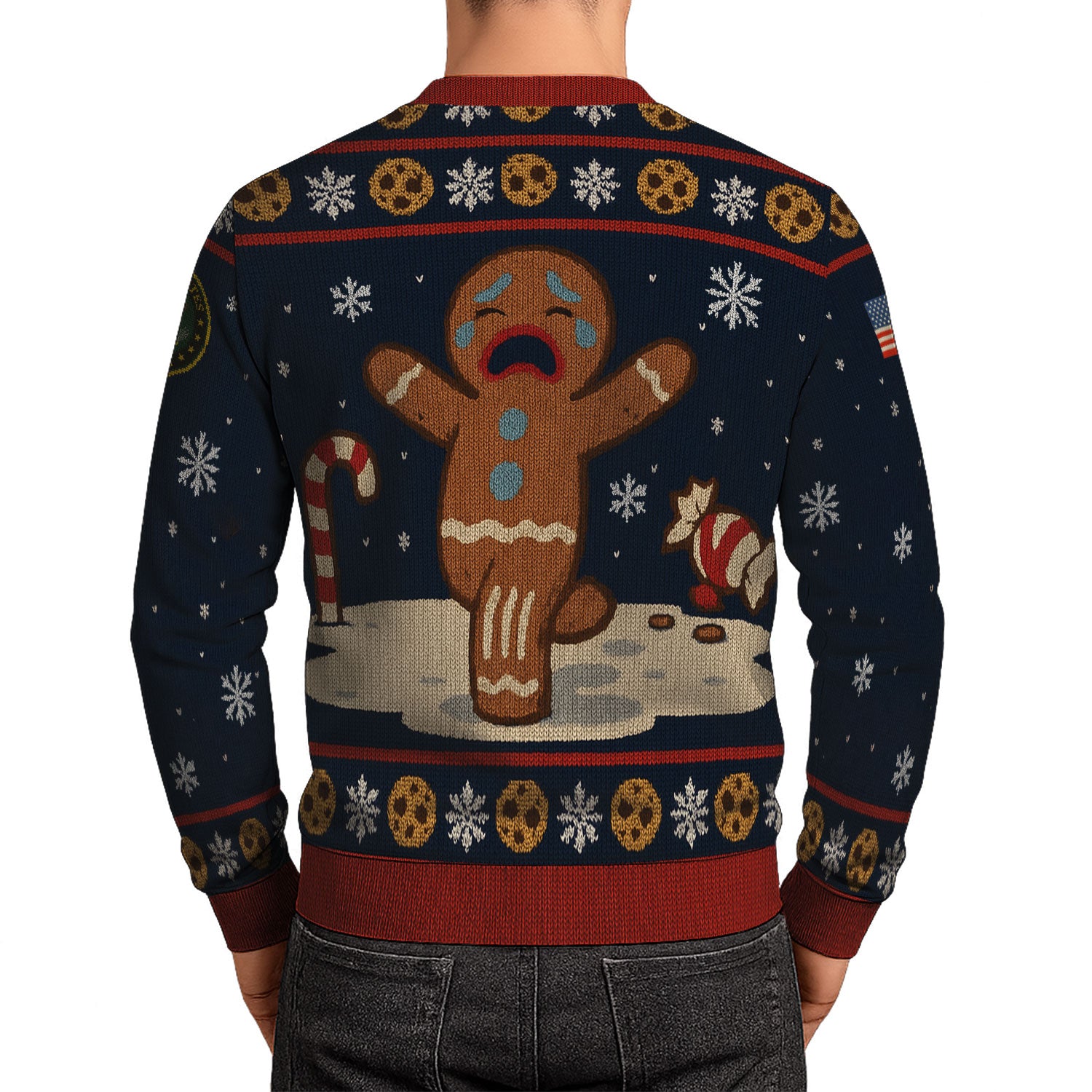 US Army Eagle Ugly Christmas Sweater