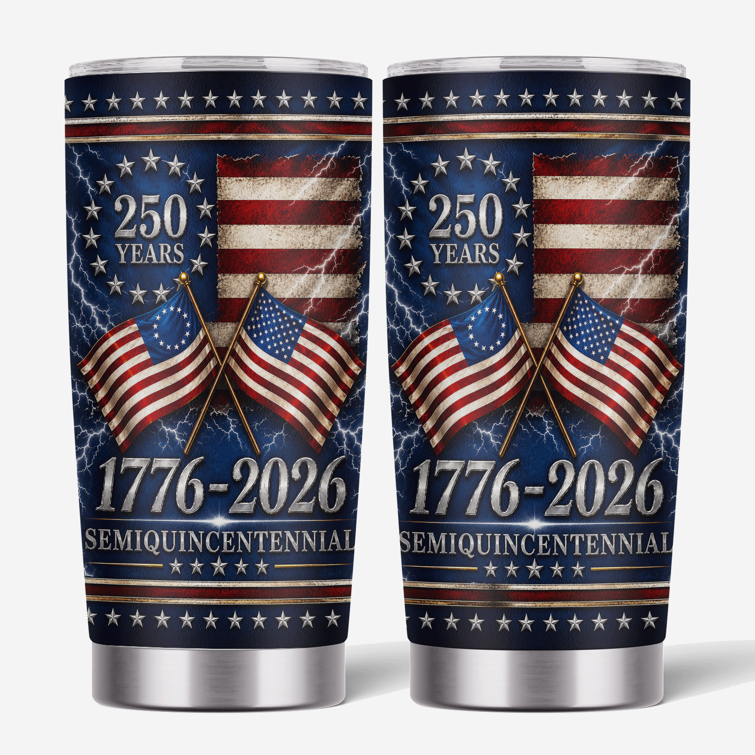 USA 250 Years Semiquincentennial 1776-2026 20oz Tumbler