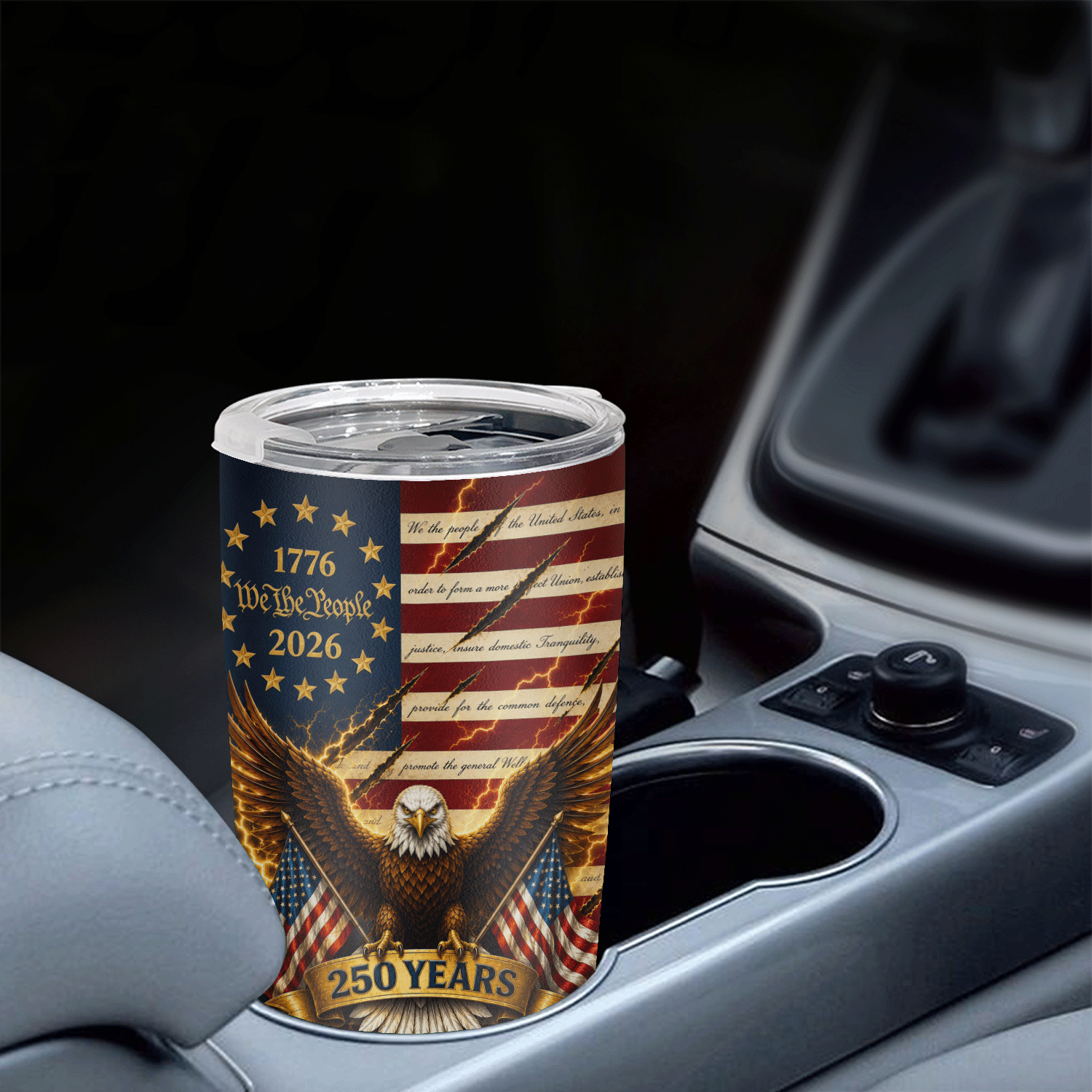 USA 250 Years We The People Eagle 20oz Tumbler
