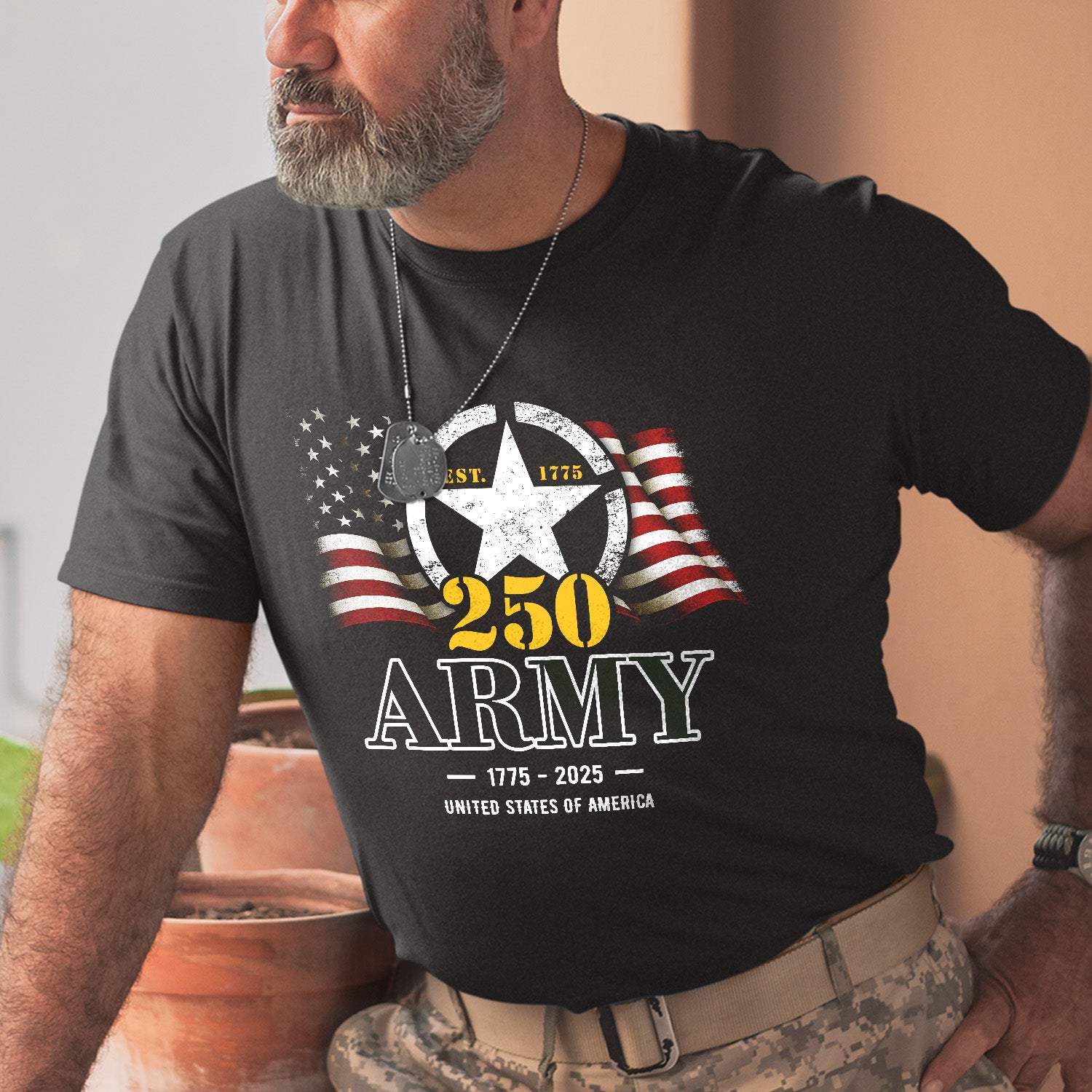 US Army 250 United States Of America Classic T-Shirt