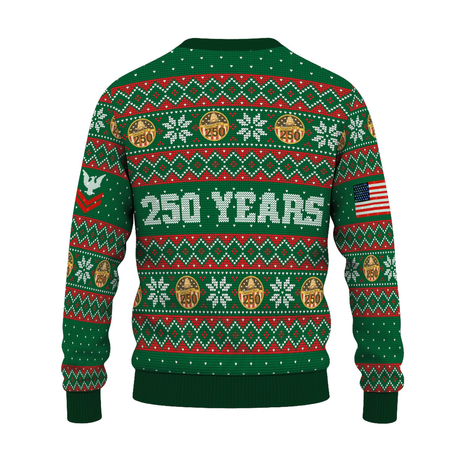 Custom Ranks US Navy Ugly Christmas Sweater for Women Men KRUST09