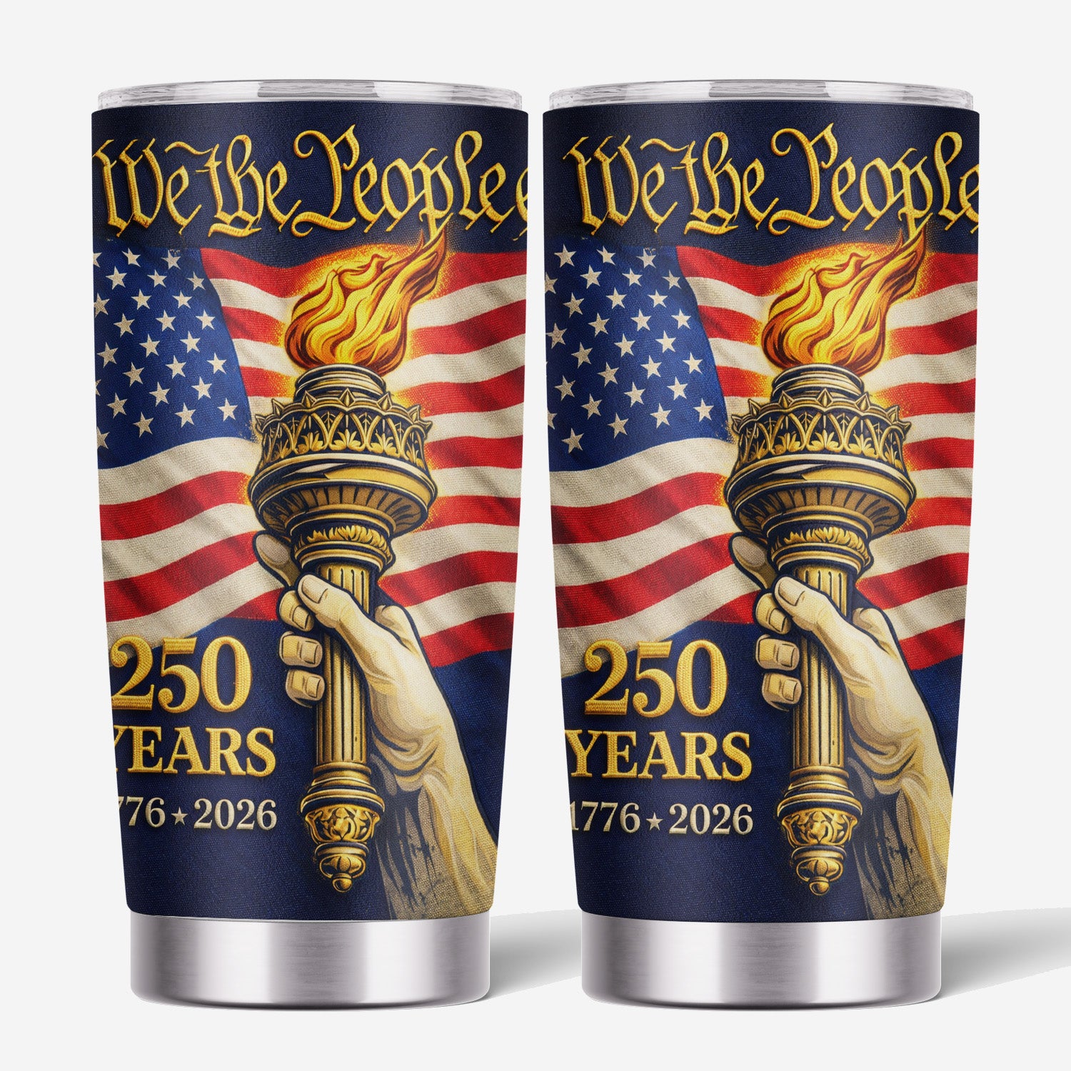 We The People USA 250 Years Patriotic 20oz Tumbler