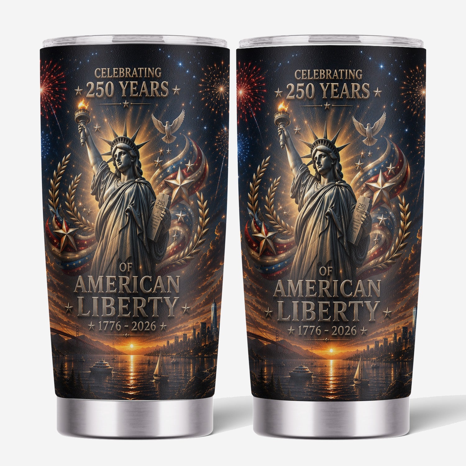 American Liberty USA 250 Years 20oz Tumbler