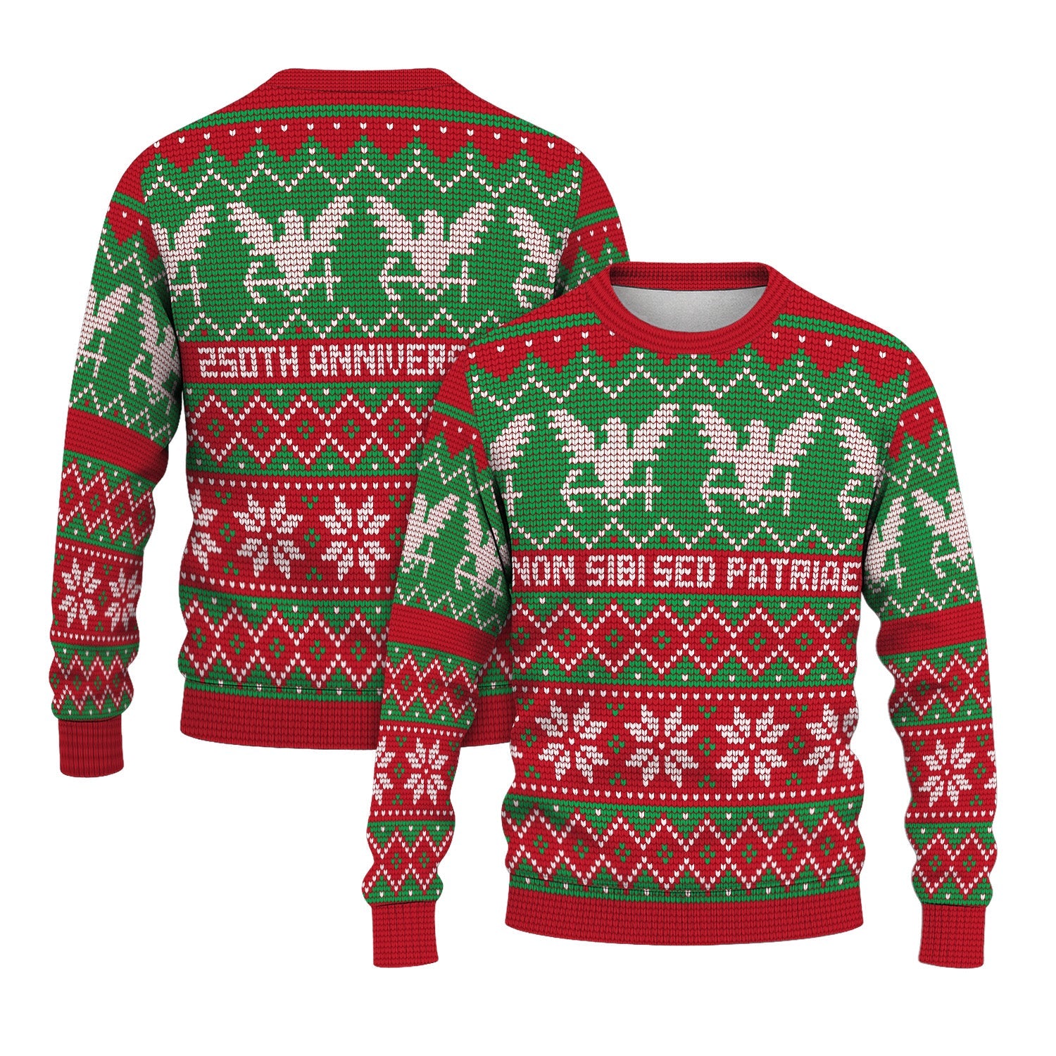 US Navy 250th Anniversary Christmas Ugly Sweater