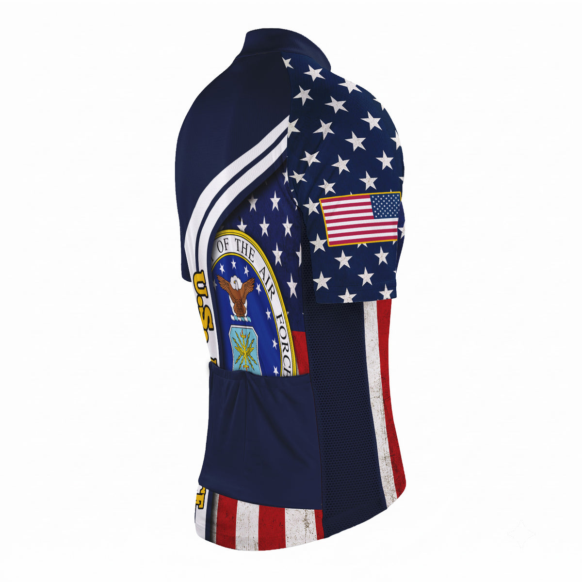 Personalized Military U.S. Air Force Inspired Cycling Jersey Kit