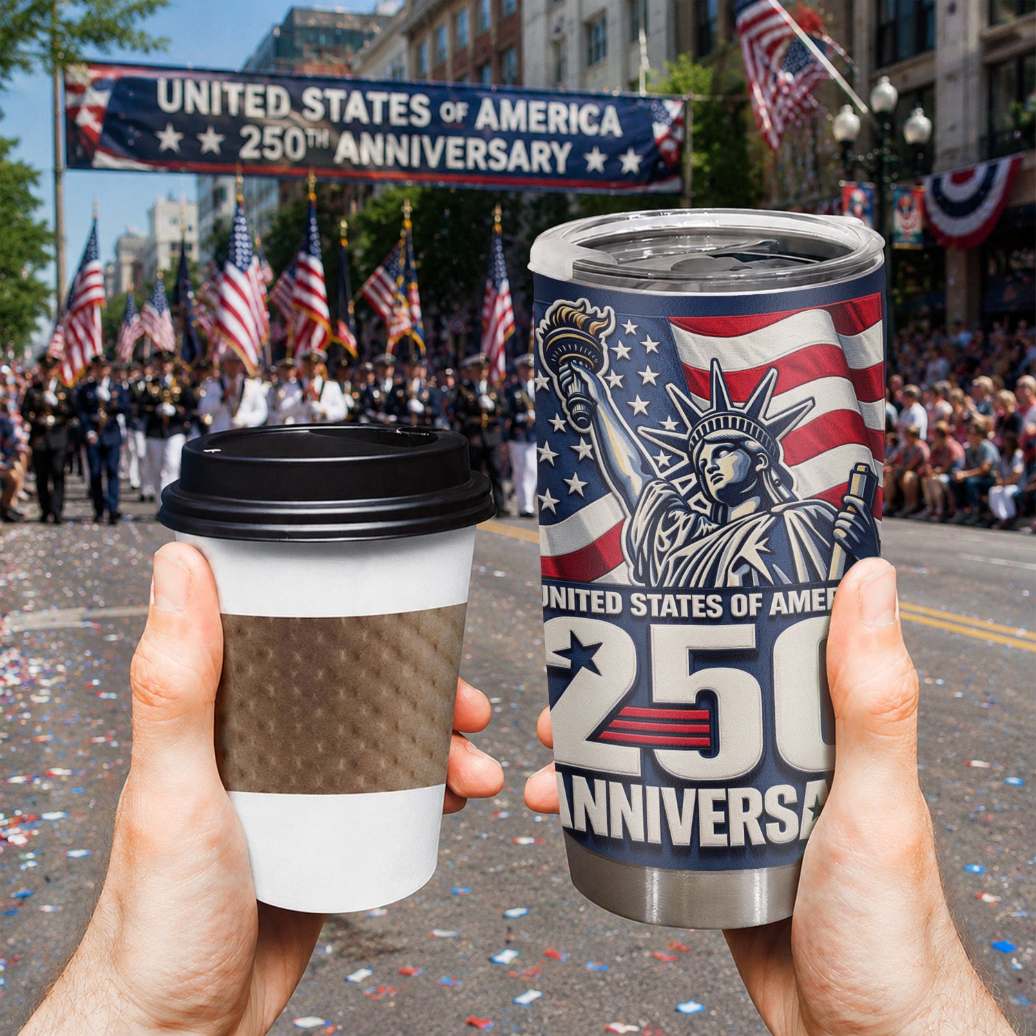 USA 250th Anniversary 20oz Tumbler