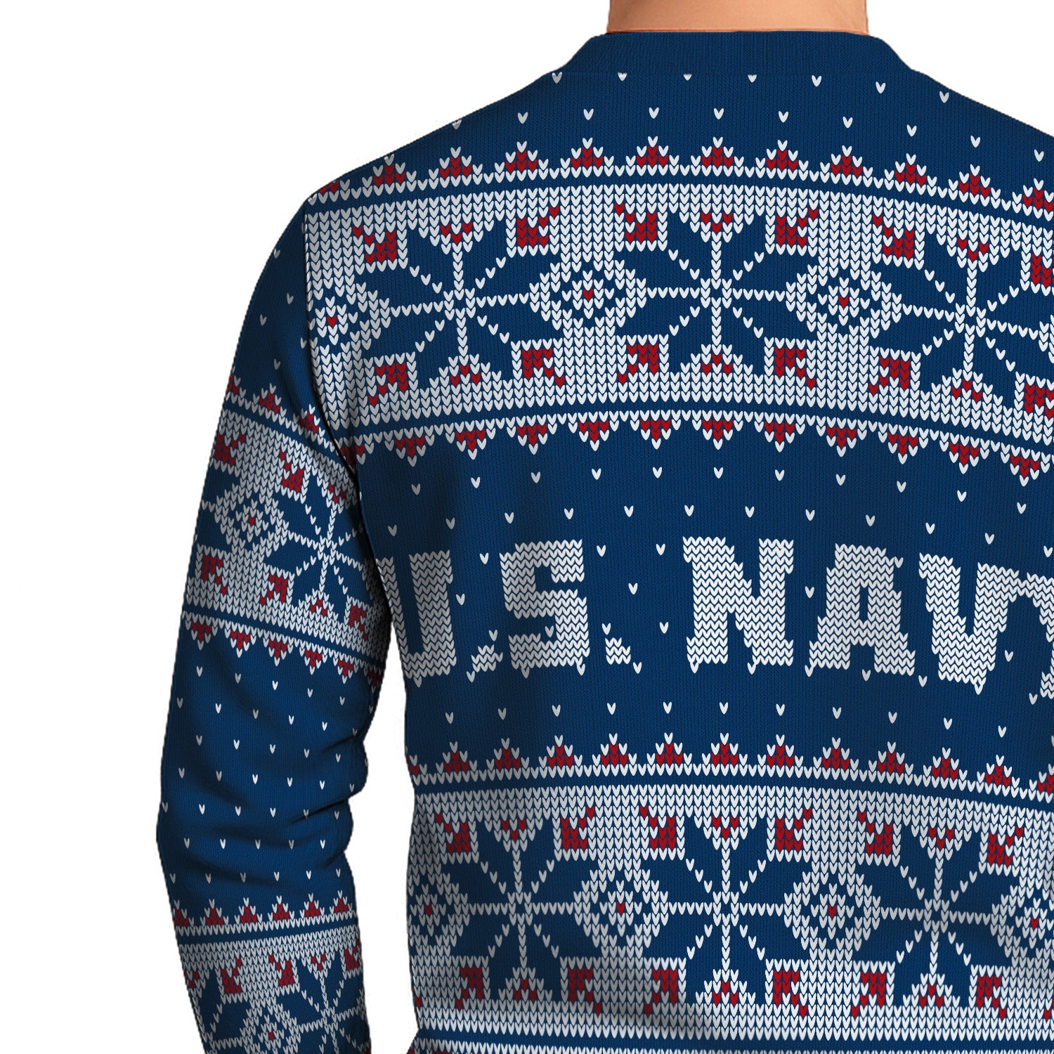 US Navy Sailor Christmas Ugly Sweater