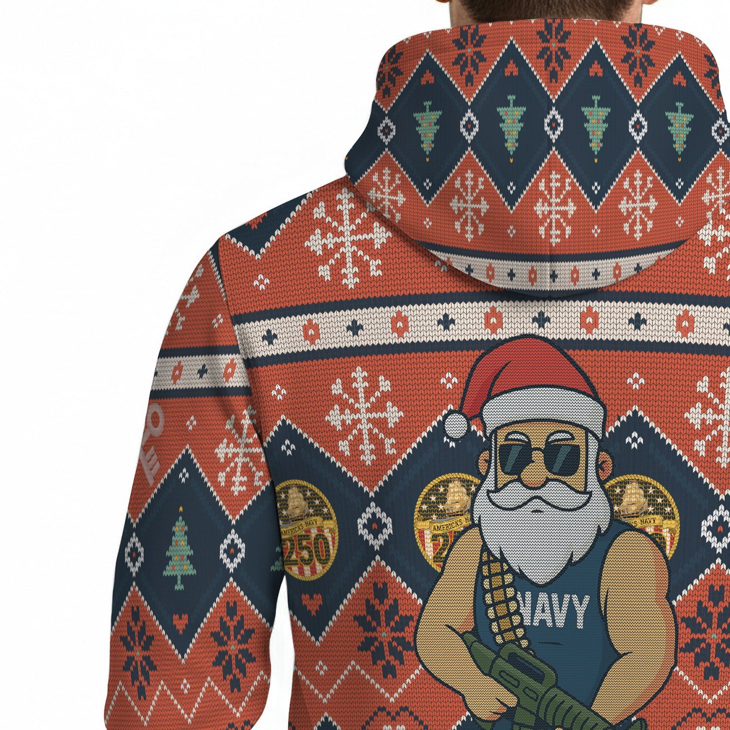 Personalized US Navy 3D All Over Print Hoodie KRH3D08