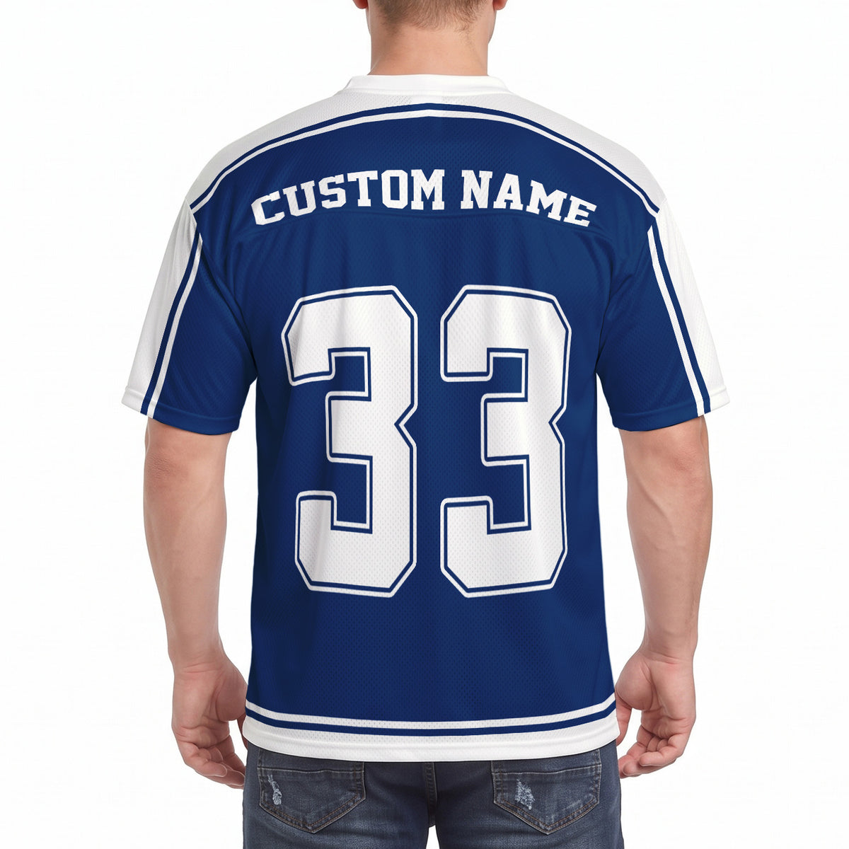 Custom U.S. Navy Jersey Personalized Rank Name Text and Number