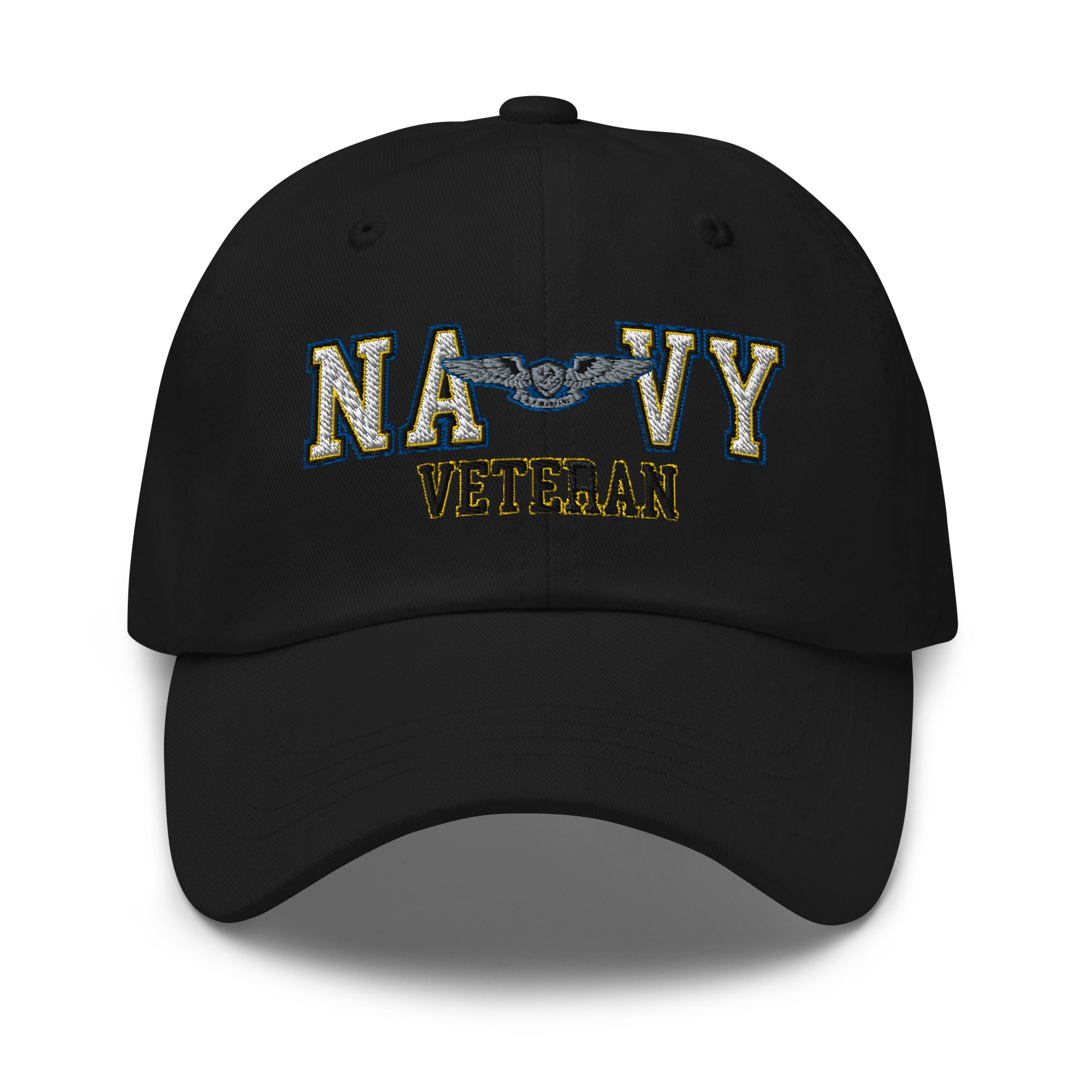 US Navy Enlisted Aviation Warfare Specialist Veteran Embroidered Dad Hat