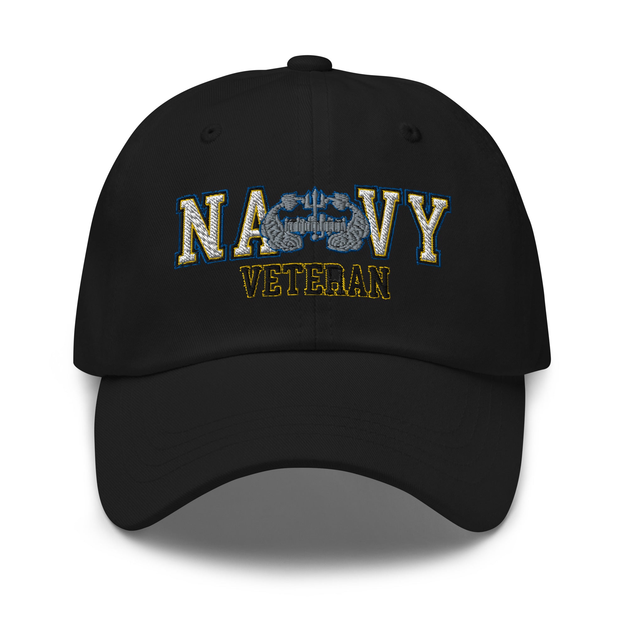 US Navy Deep Submergence Enlisted Veteran Embroidered Dad Hat