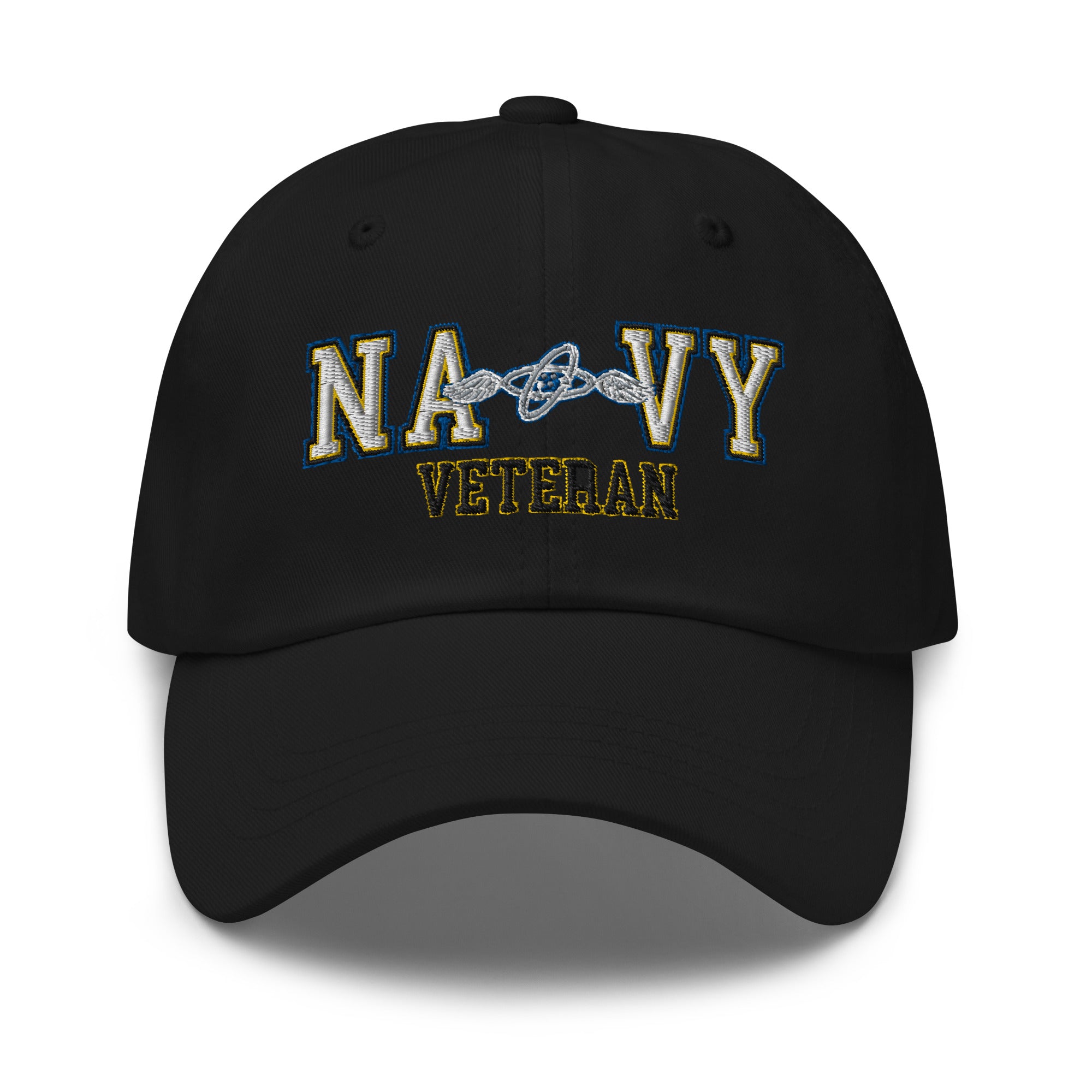 US Navy Aviation Electronics Technician Navy AT Veteran Embroidered Dad Hat