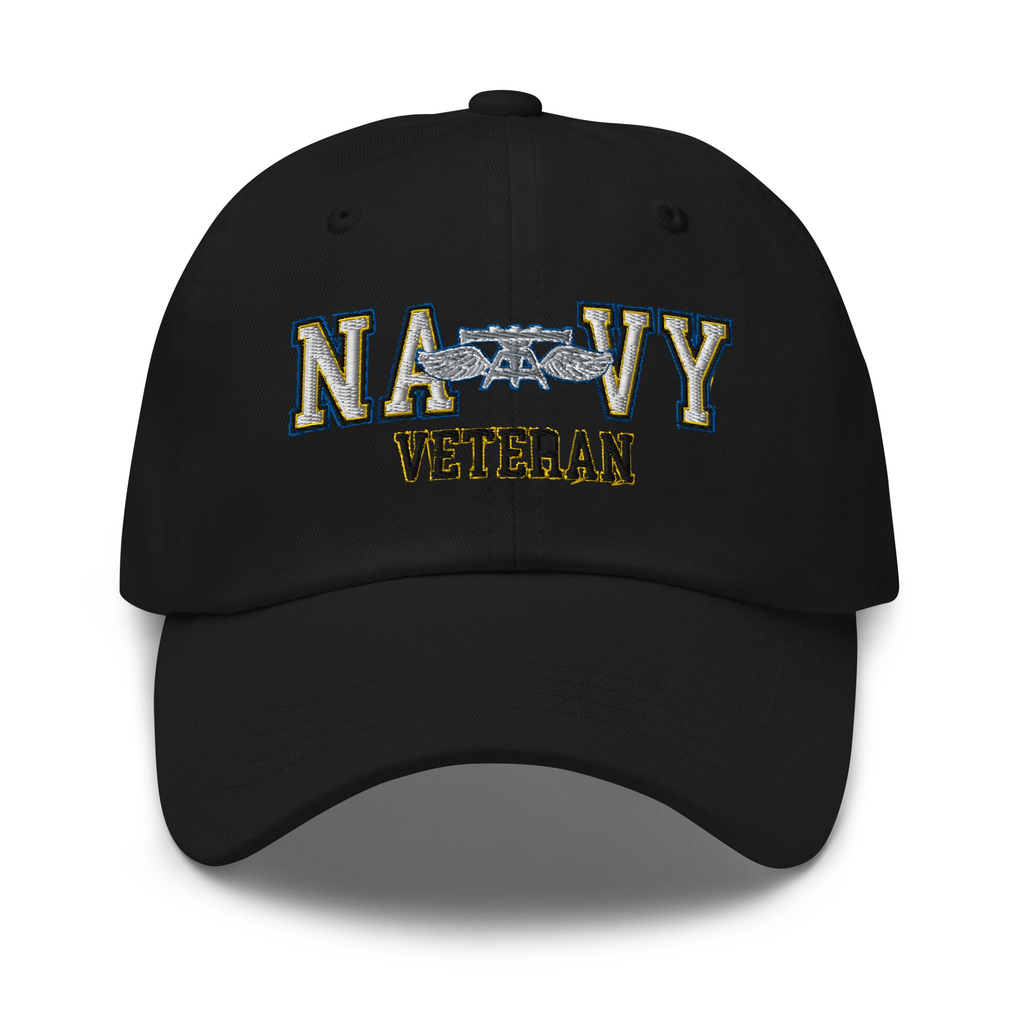 US Navy Aviation Fire Control Tech Navy AQ Veteran Embroidered Dad Hat