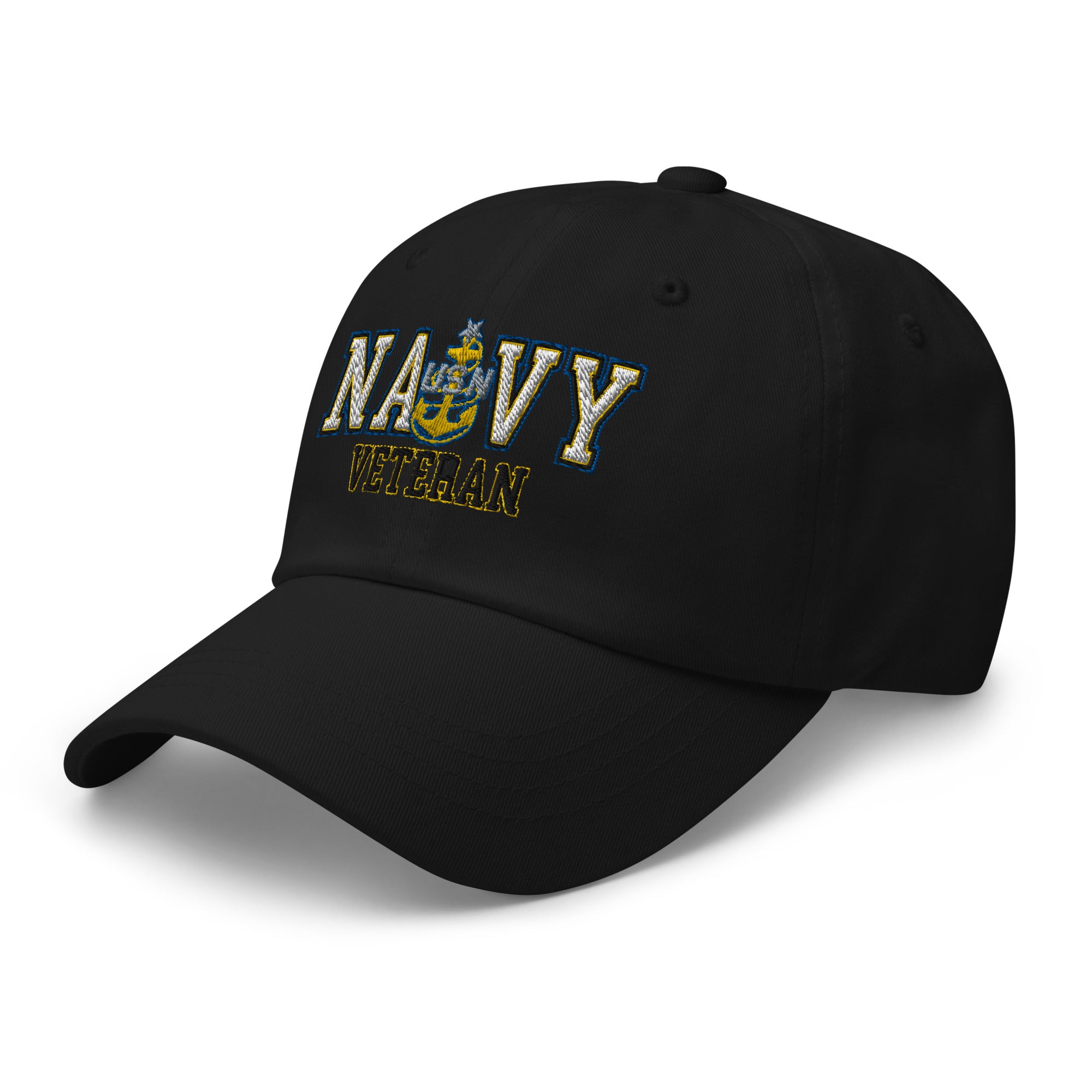 US Navy E-8 SCPO Veteran Embroidered Dad Hat