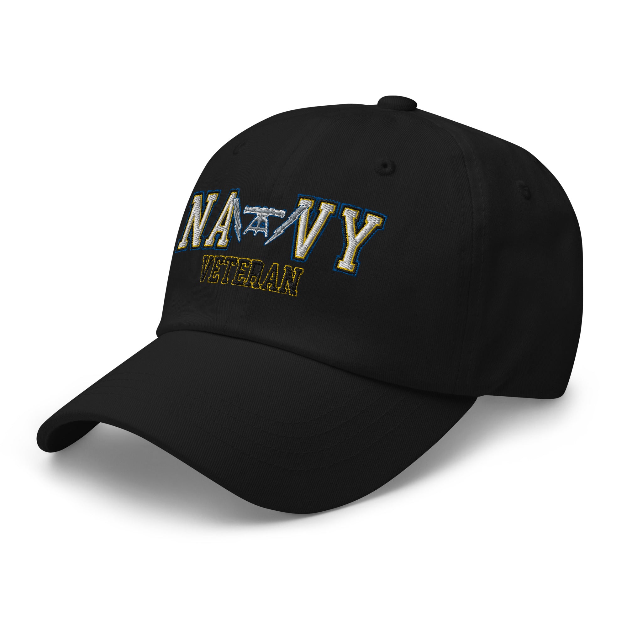 US Navy Fire Controlman Navy FC Veteran Embroidered Dad Hat