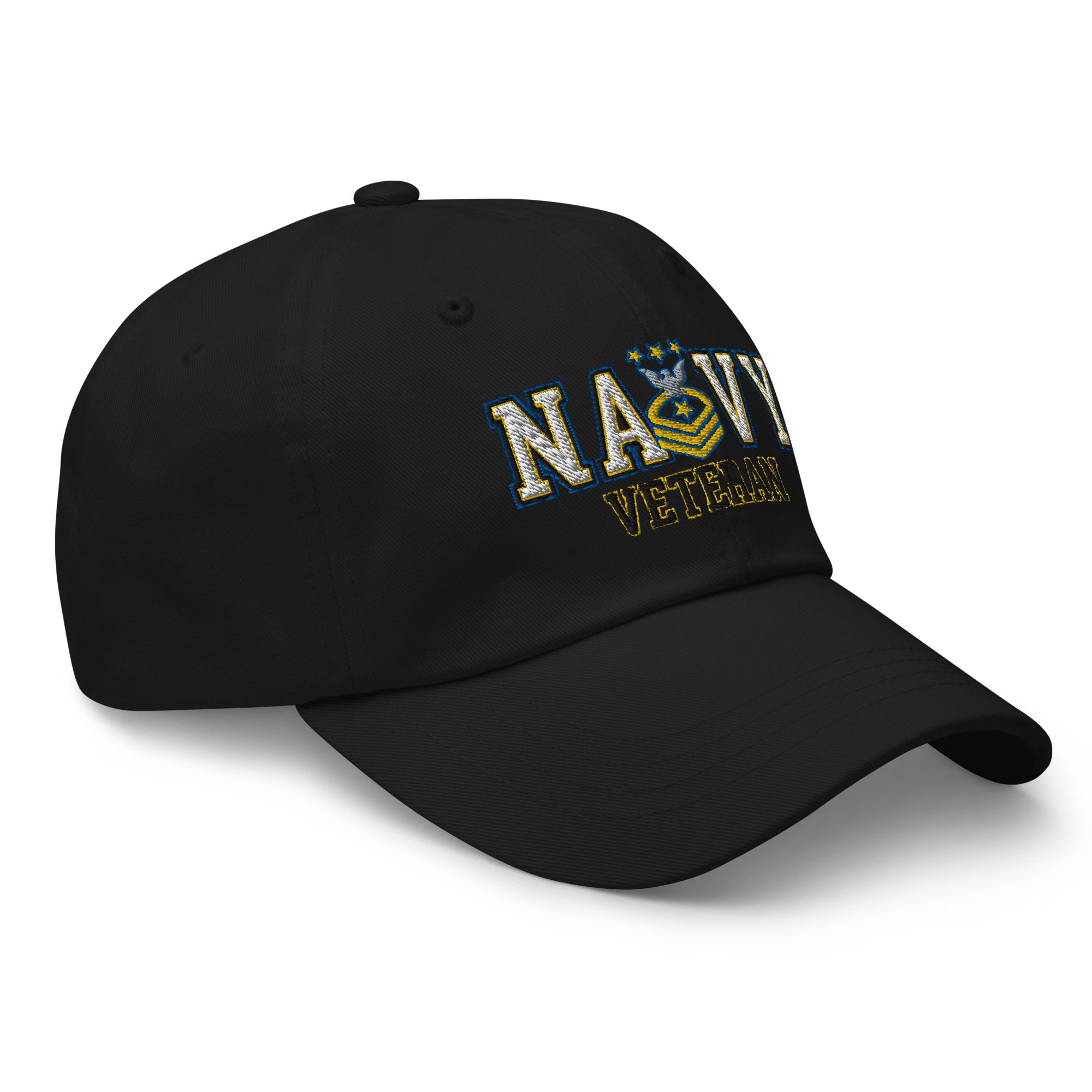 US Navy E-9 MCPON Veteran Embroidered Dad Hat