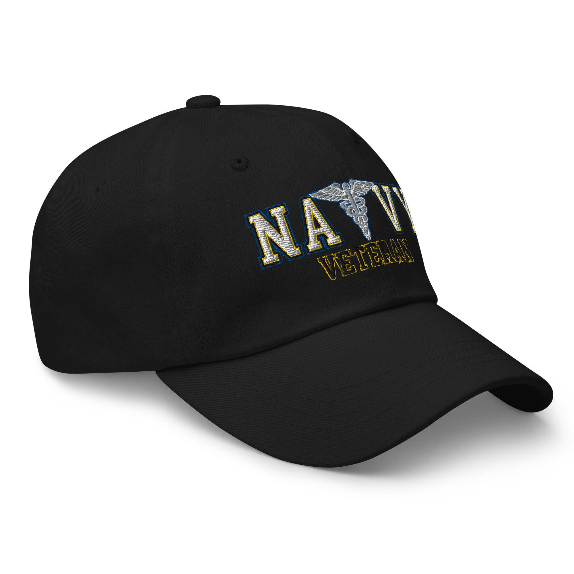 US Navy Hospital Corpsman Navy HM Veteran Embroidered Dad Hat