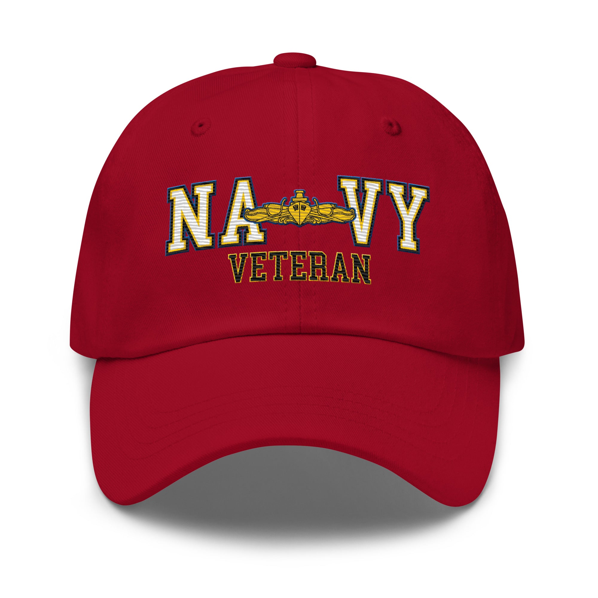 US Navy Surface Warfare Officer Veteran Embroidered Dad Hat