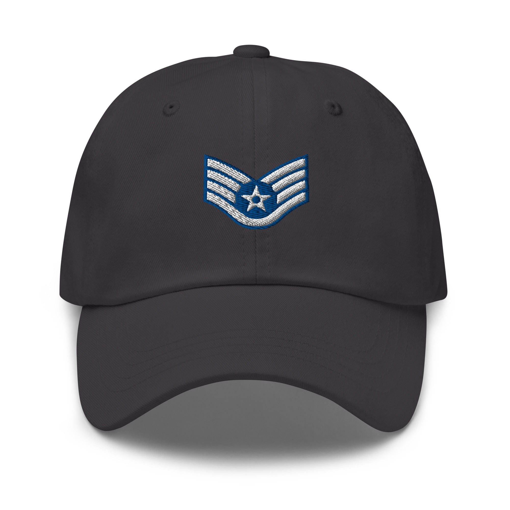 US Air Force E-5 Staff Sergeant SSgt Insignia Embroidered Dad Hat