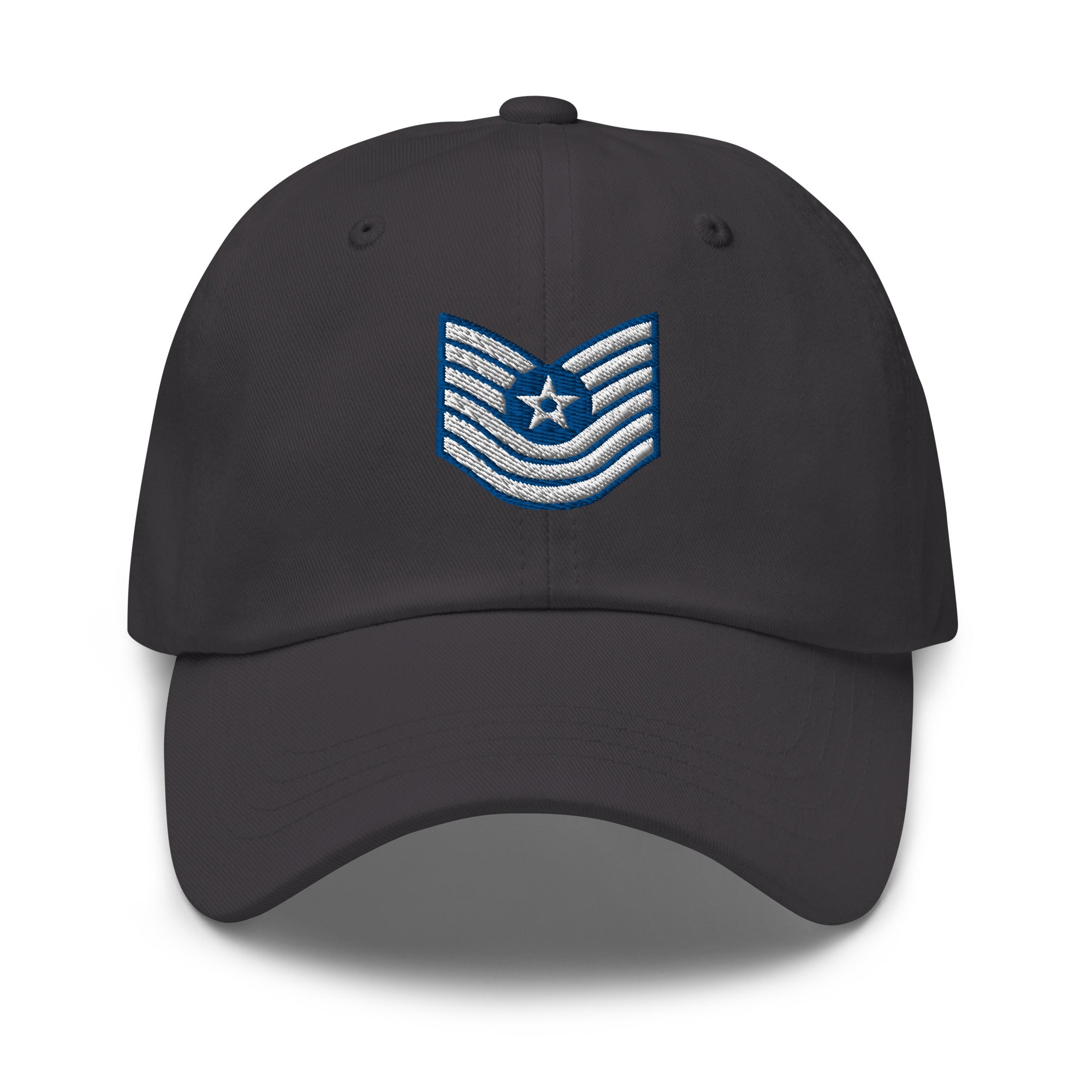 US Air Force E-7 Old Style Insignia Embroidered Dad Hat