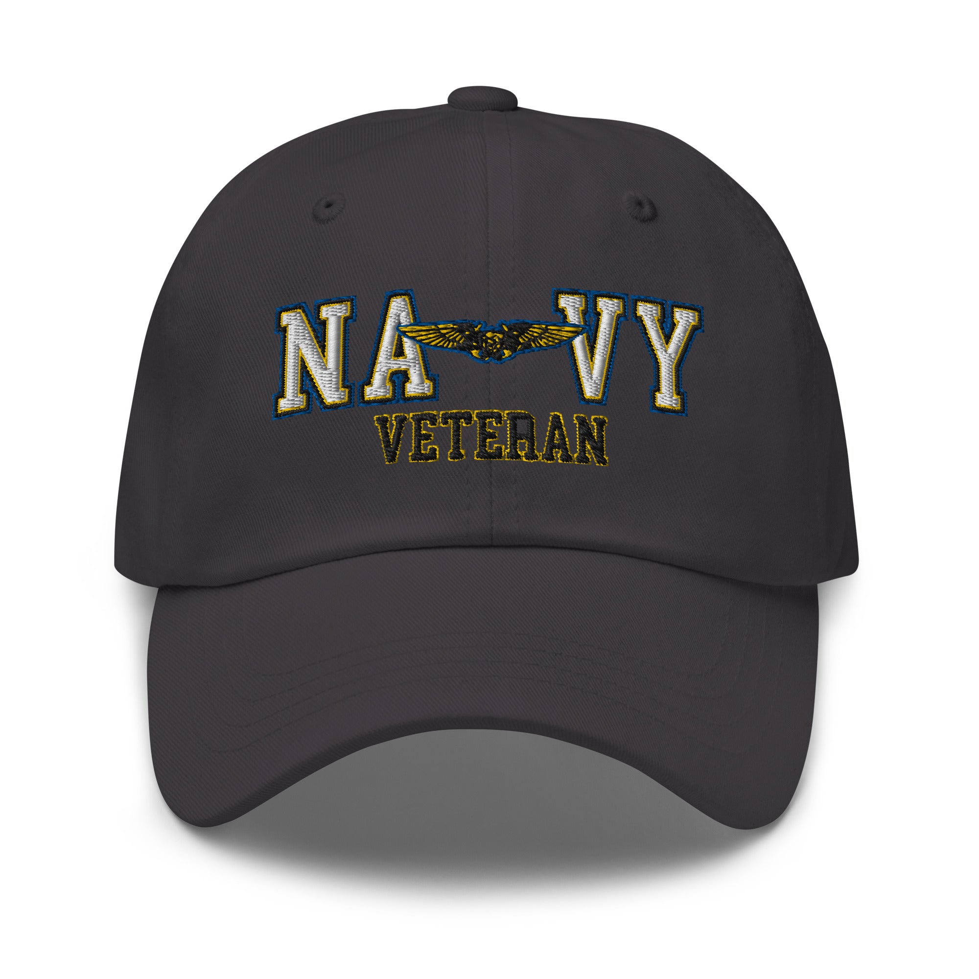 US Navy Naval Astronaut Flight Officer Veteran Embroidered Dad Hat