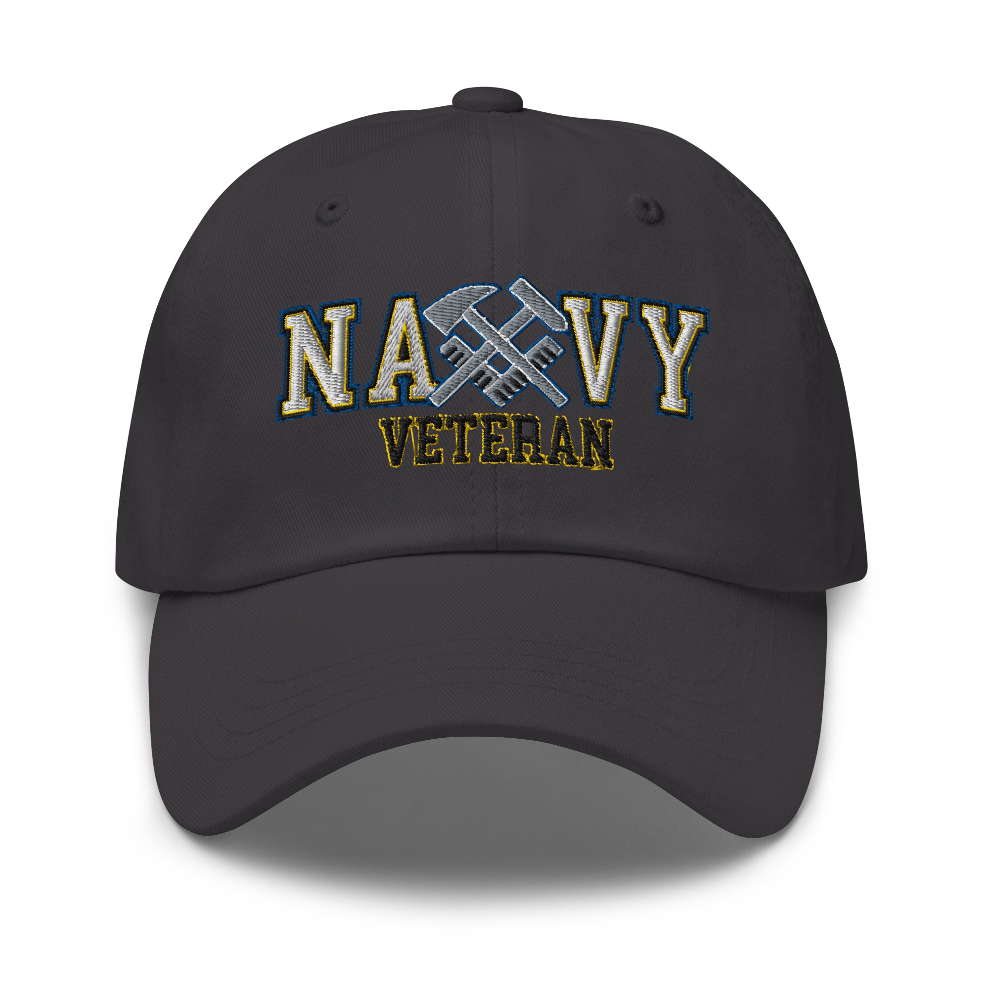 US Navy Hull Maintenance Technician Navy HT Veteran Embroidered Dad Hat