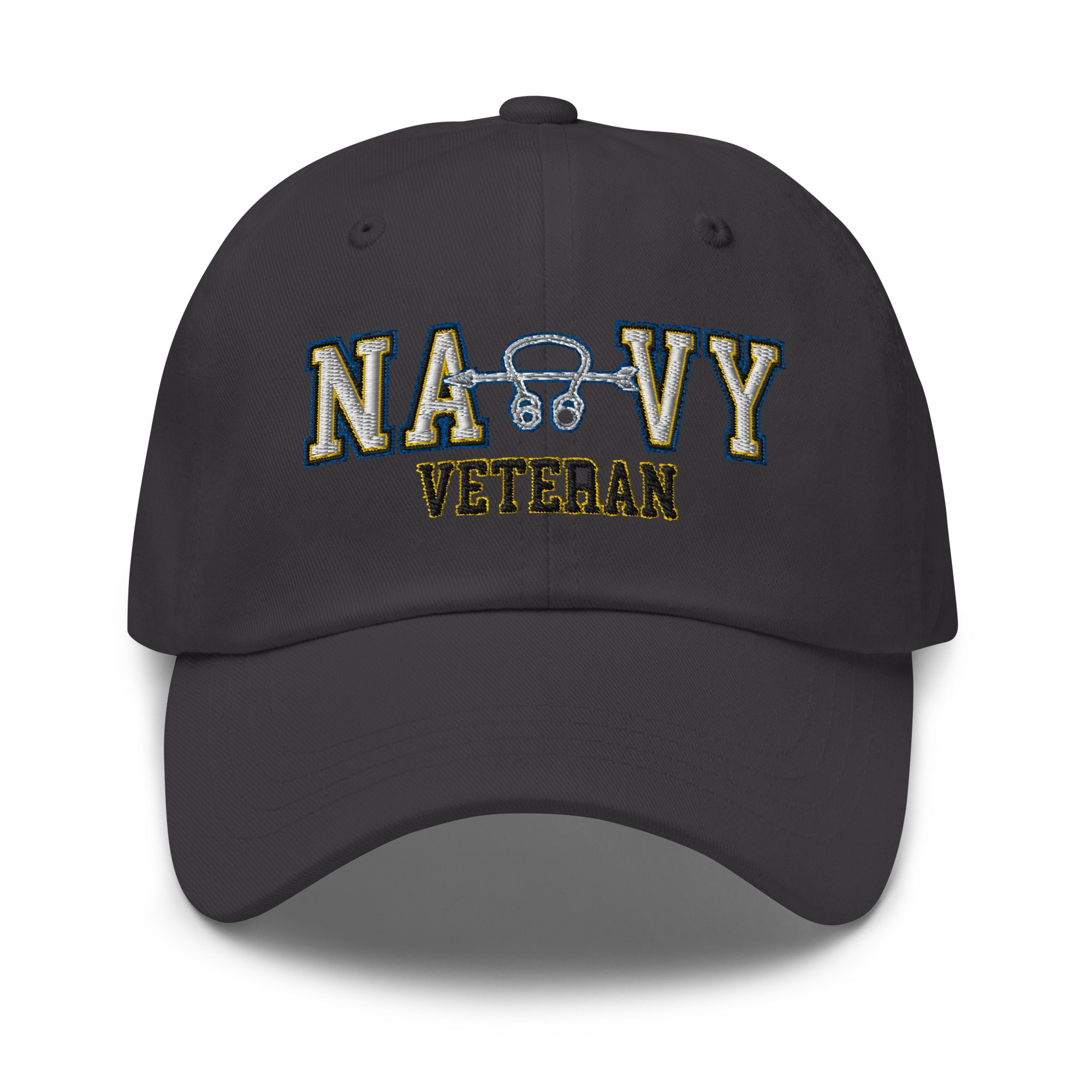 US Navy Sonar Technician Navy ST Veteran Embroidered Dad Hat