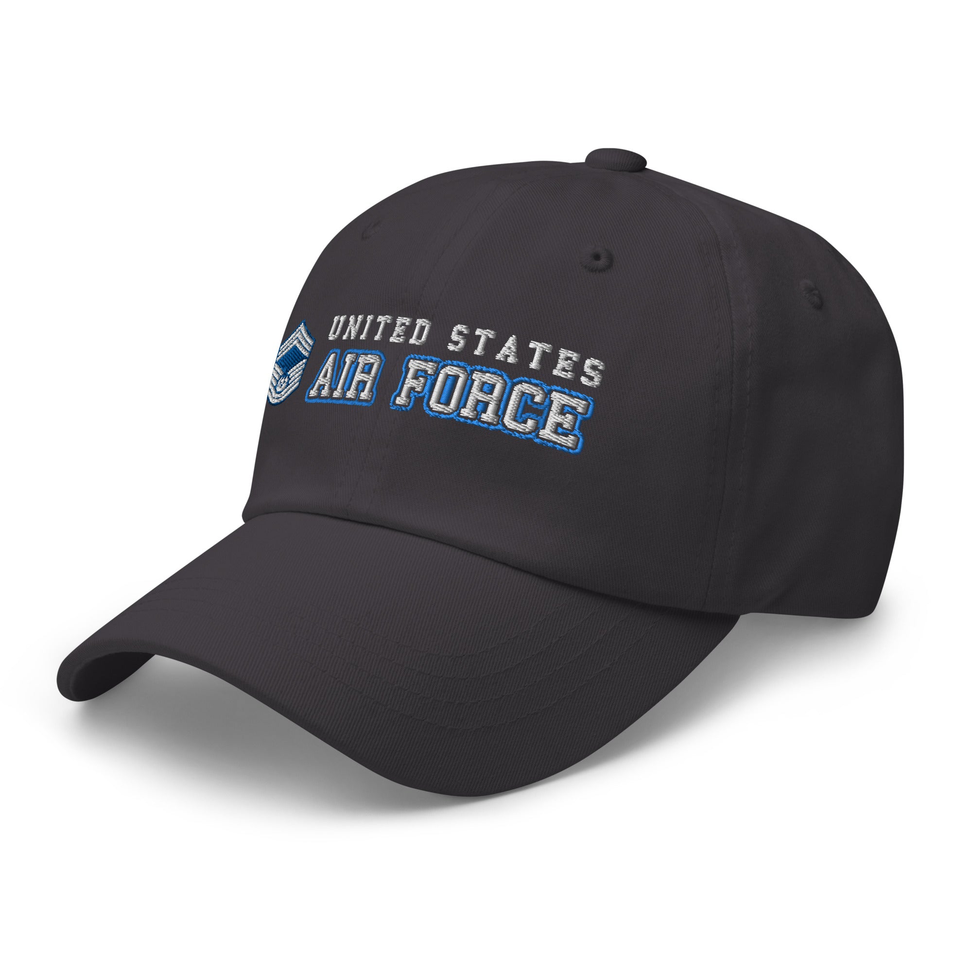 US Air Force E-9 Chief Master Sergeant Of The Air Force E9 CMSAF Ranks/Insignia Embroidered Dad Hat