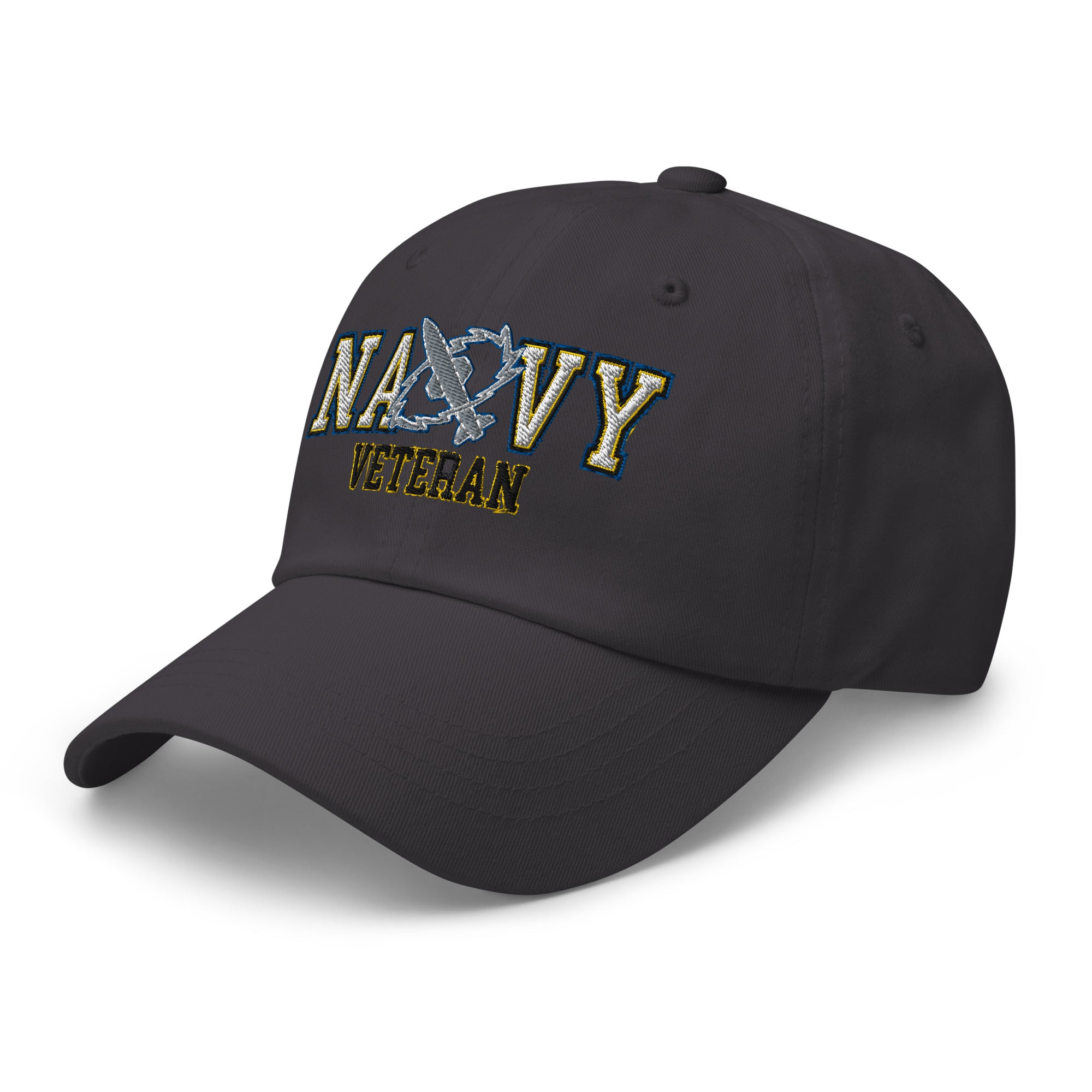 US Navy Missile Technician Navy MT Veteran Embroidered Dad Hat