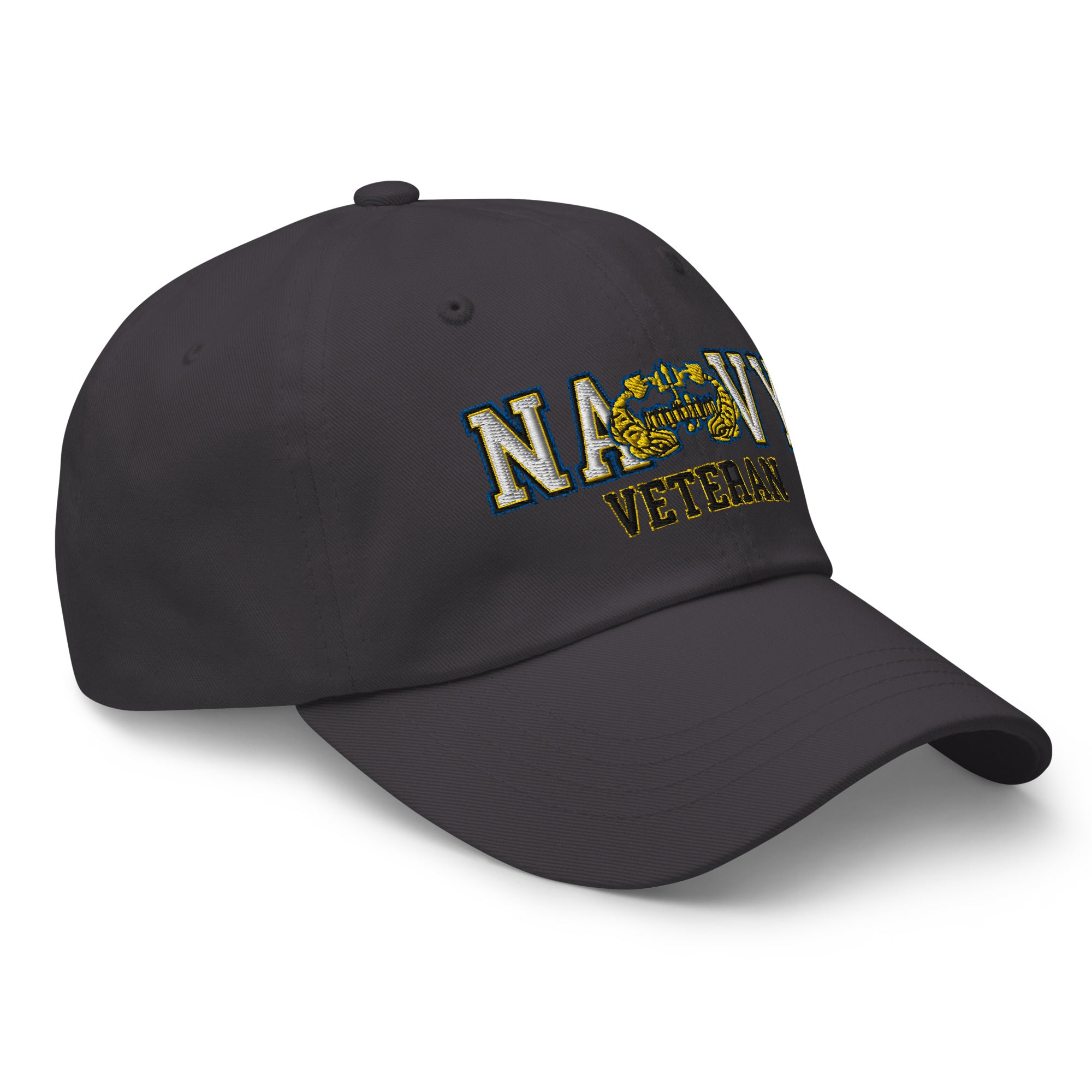 US Navy Deep Submergence Officer Veteran Embroidered Dad Hat