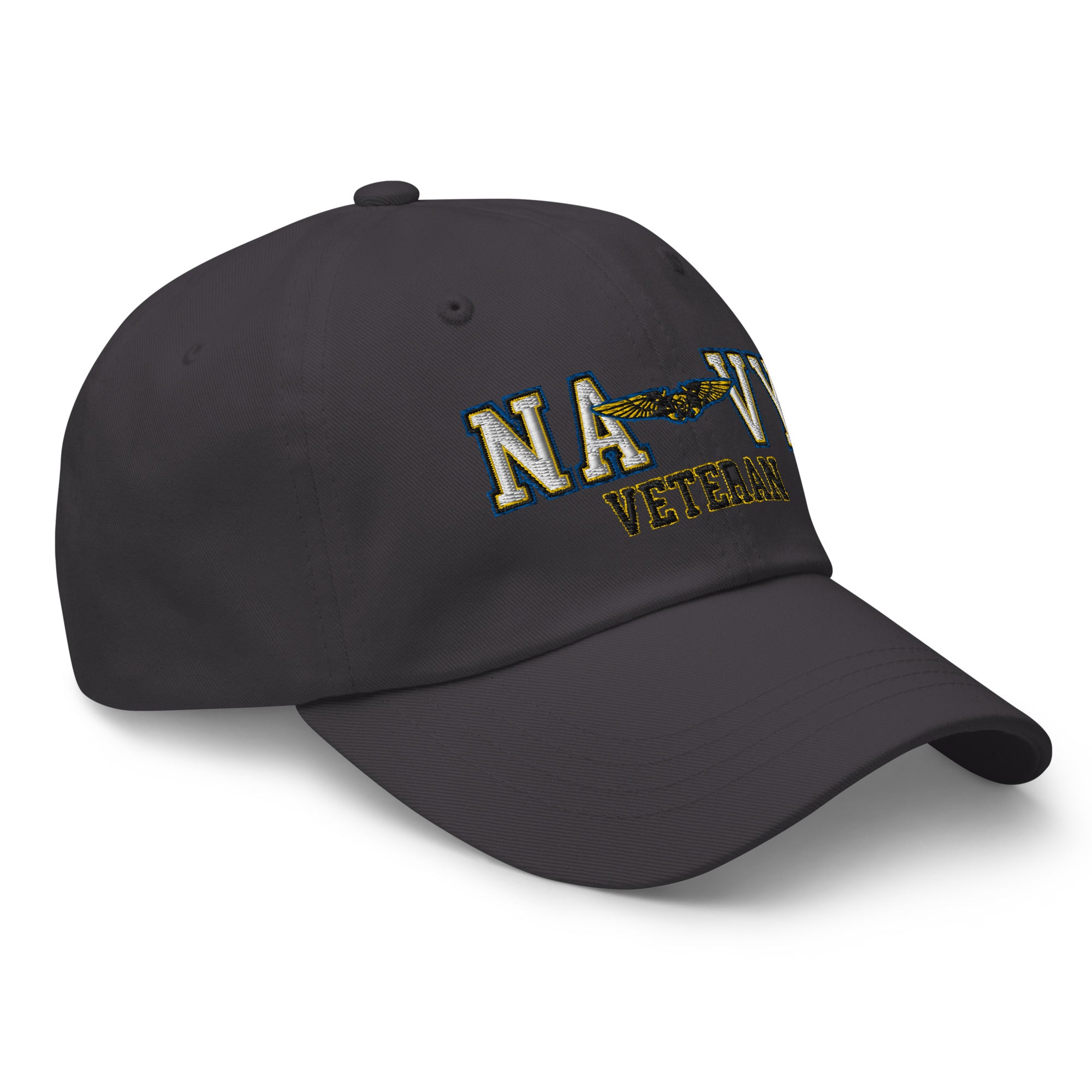 US Navy Naval Astronaut Flight Officer Veteran Embroidered Dad Hat