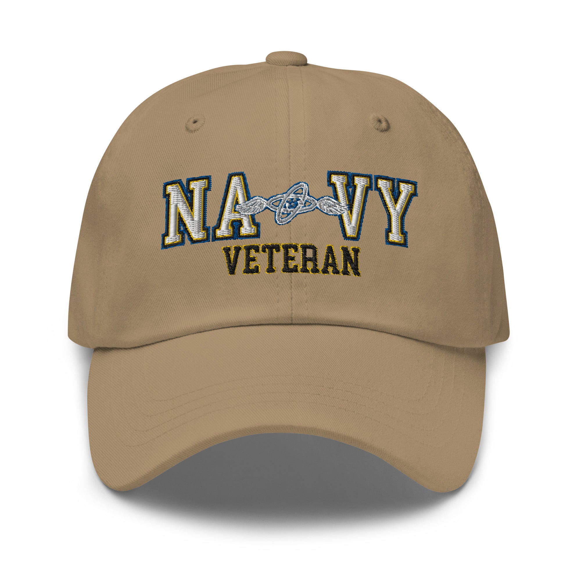 US Navy Aviation Electronics Technician Navy AT Veteran Embroidered Dad Hat