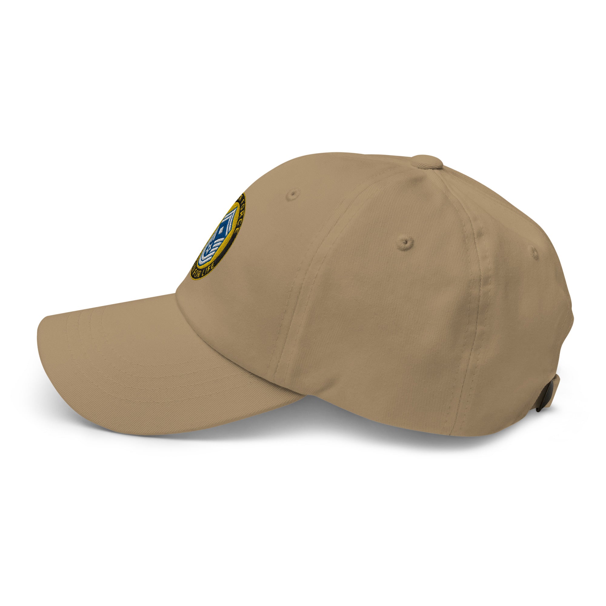 US Air Force E-8 First sergeant Airman For Life Embroidered Dad Hat