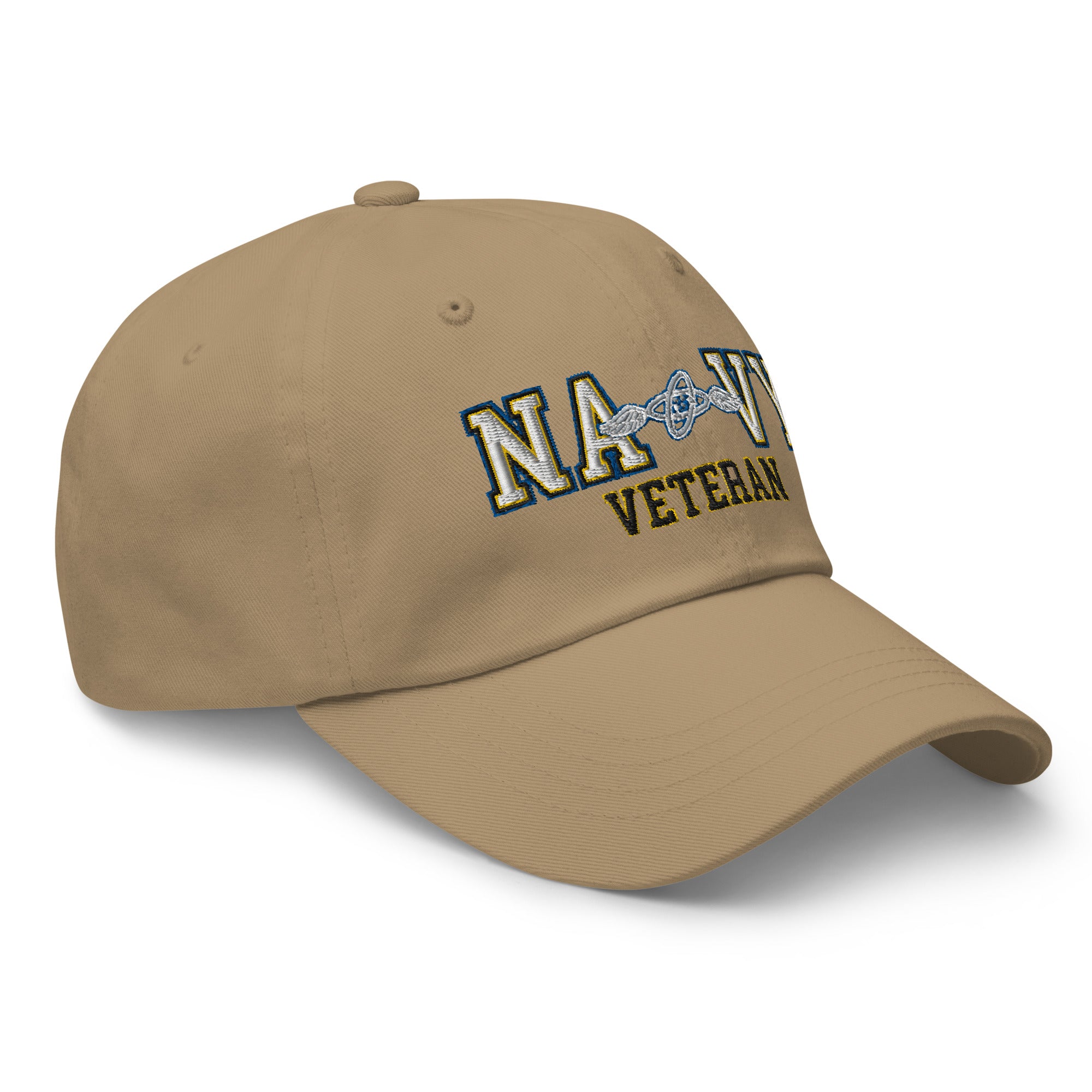 US Navy Aviation Electronics Technician Navy AT Veteran Embroidered Dad Hat