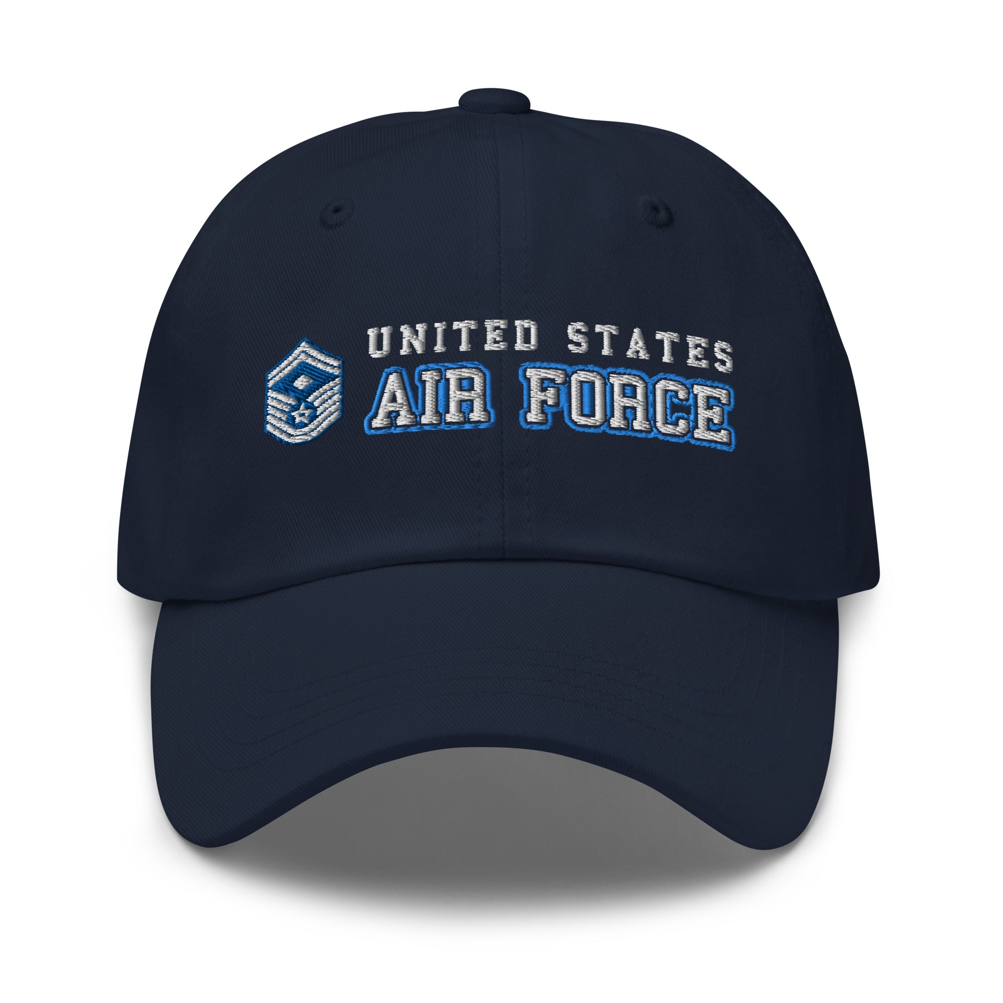 US Air Force E-8 First sergeant Ranks/Insignia Embroidered Dad Hat