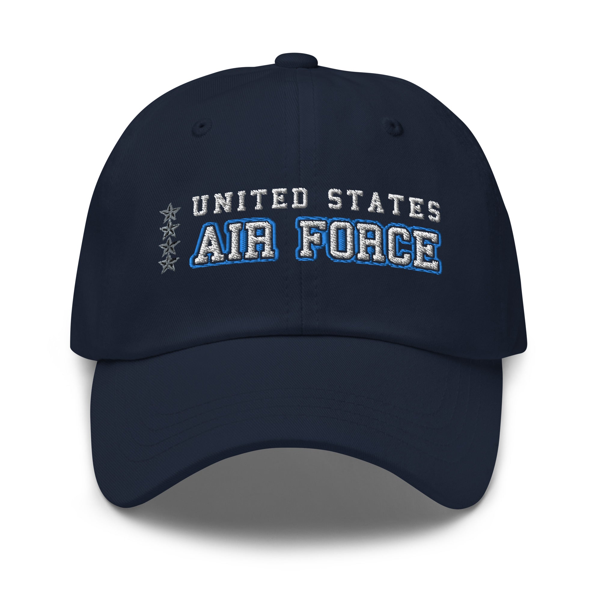 US Air Force O-10 General Gen O10 Ranks/Insignia Embroidered Dad Hat