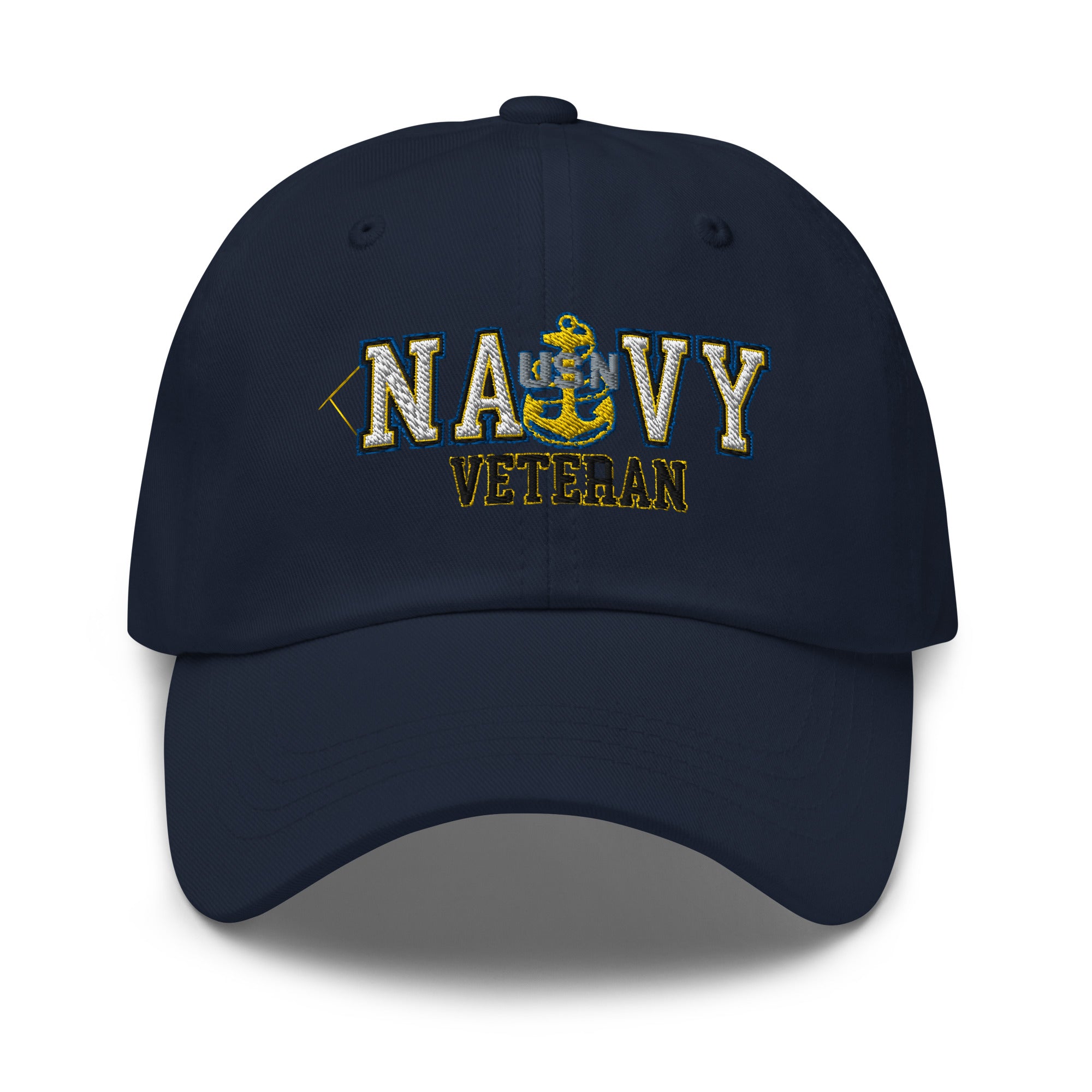 US Navy E-7 CPO Veteran Embroidered Dad Hat