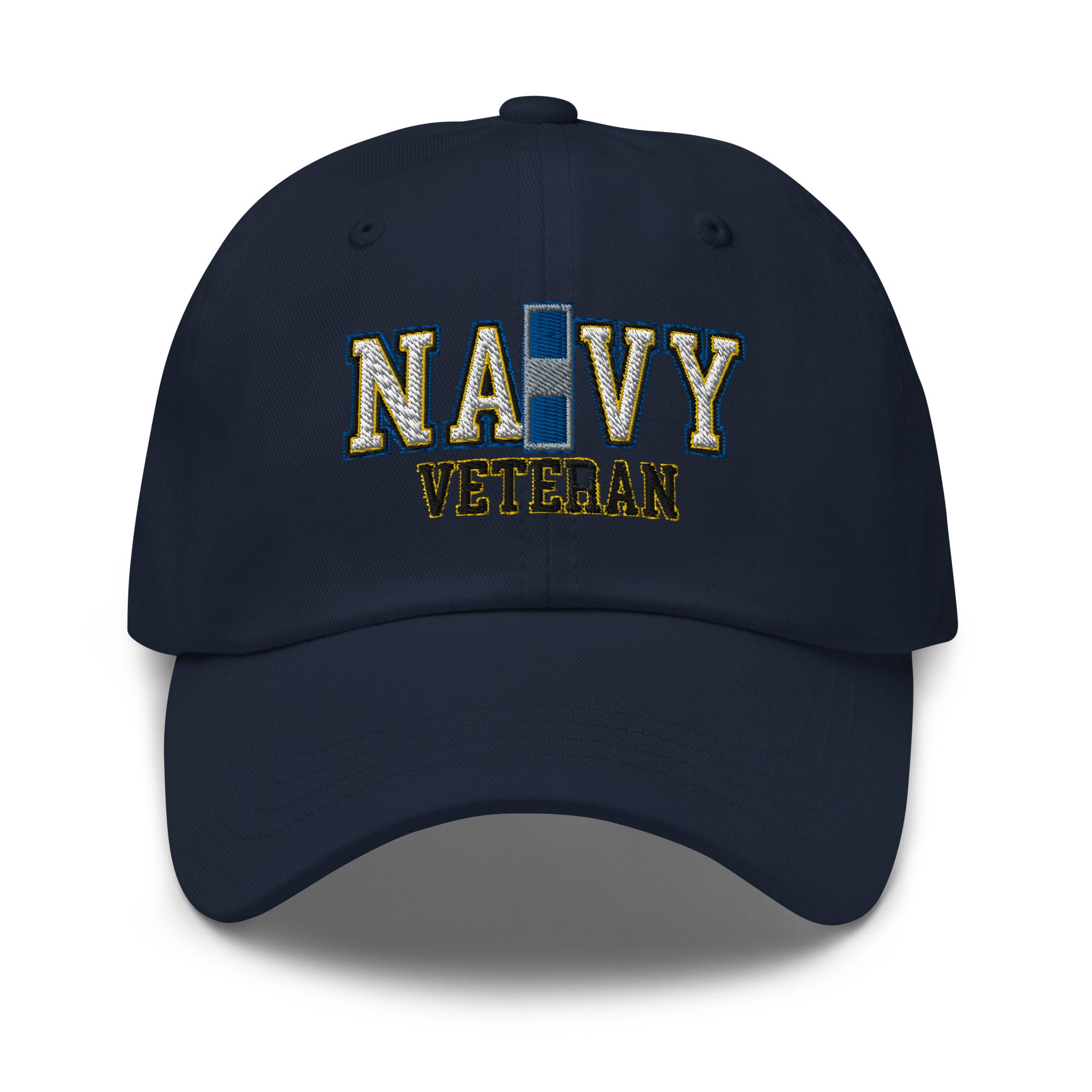 US Navy W-3 Chief Warrant Officer 3 W3 CW3 Veteran Embroidered Dad Hat